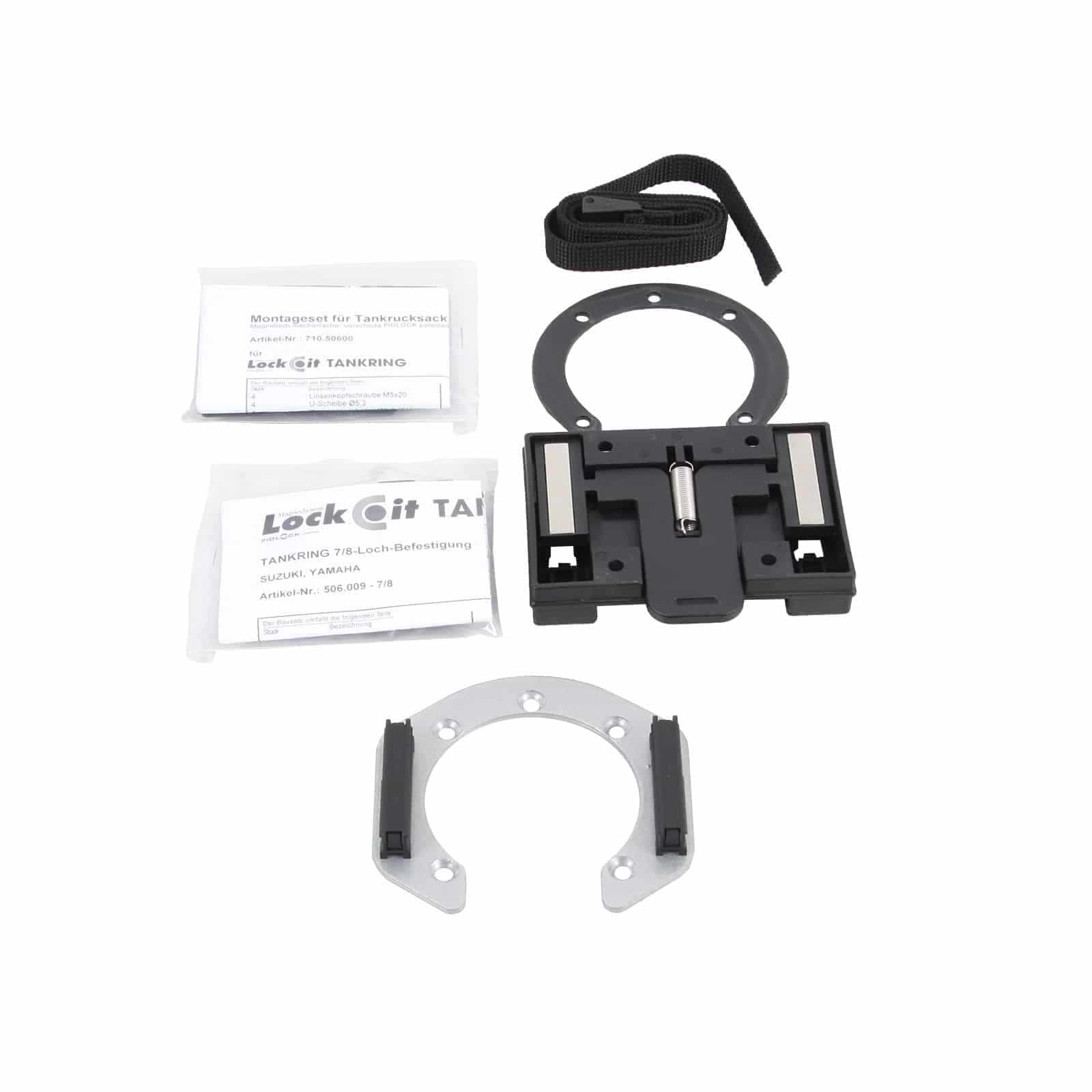 Hepco & Becker Lock-it Tankring Basic für Suzuki DL 650 V-Strom 2004-2011 - Motorradzubehör - Motorradgepäck