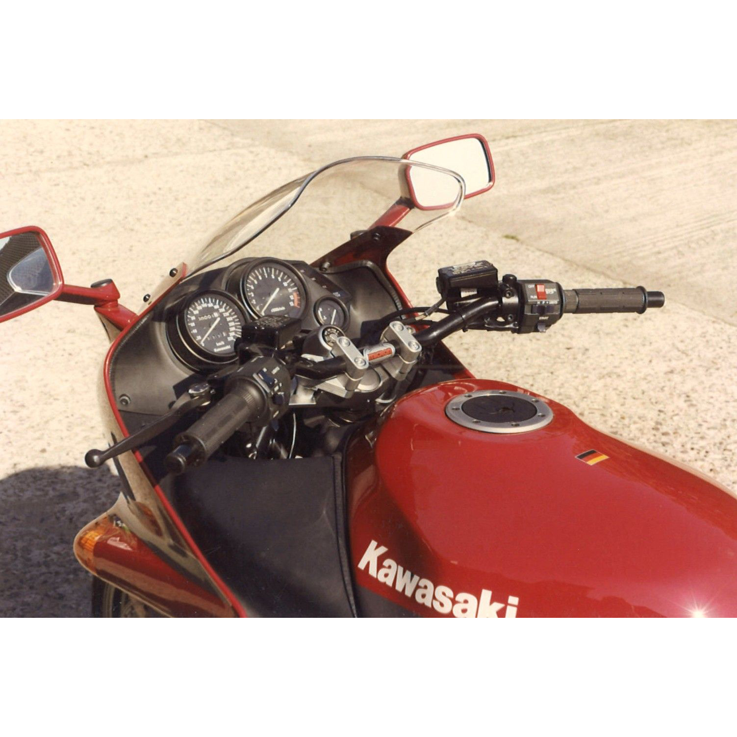 LSL Lenkerumbau Superbike-Kit 22mm für Kawasaki ZZ-R 1100 90-92 - Motorradteile & Ersatzteile - Lenker, Griffe & Hebel
