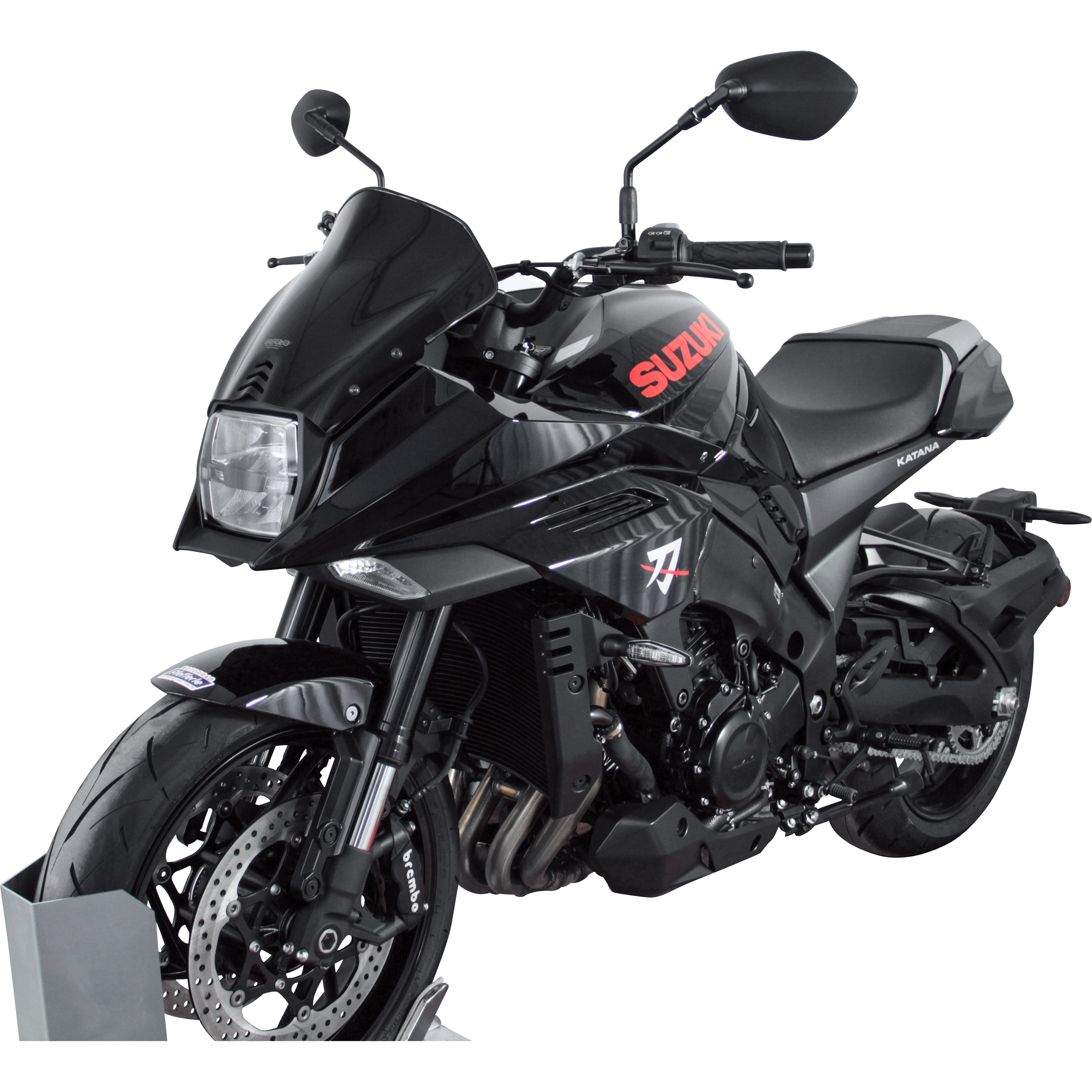 MRA Spoilerscheibe S schwarz für Suzuki GSX-S 1100 Katana - Motorradteile & Ersatzteile - Anbauteile