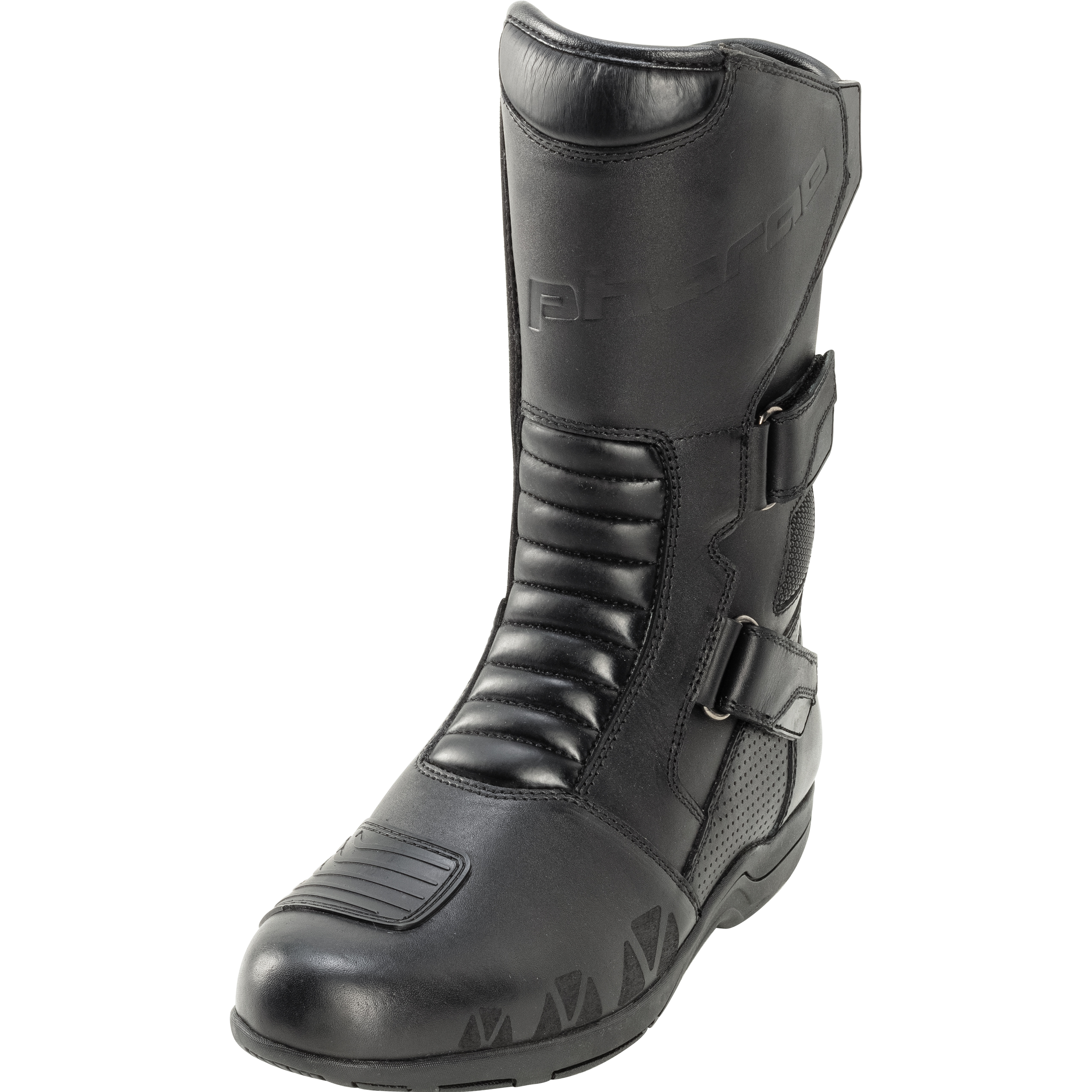 Pharao Lucania WP Motorradstiefel lang schwarz 44 - Motorradbekleidung - Motorradbekleidung Herren