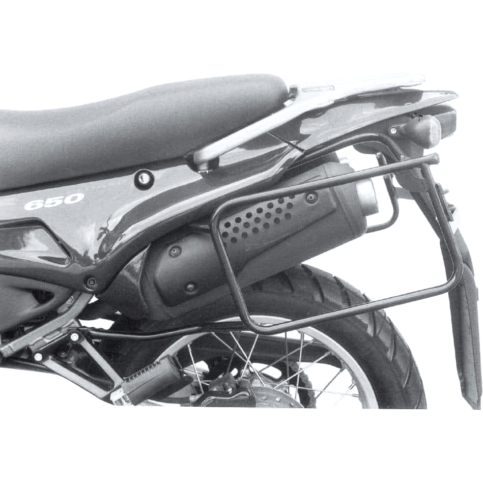 Hepco & Becker Seitenkofferträger schwarz für Aprilia Pegaso 650 1996 - Motorradzubehör - Motorradgepäck
