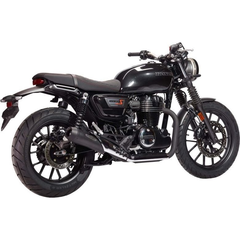 Miller Exhaust Auspuff Tapered schwarz für Honda CB 350 S - Motorradteile & Ersatzteile - Auspuff