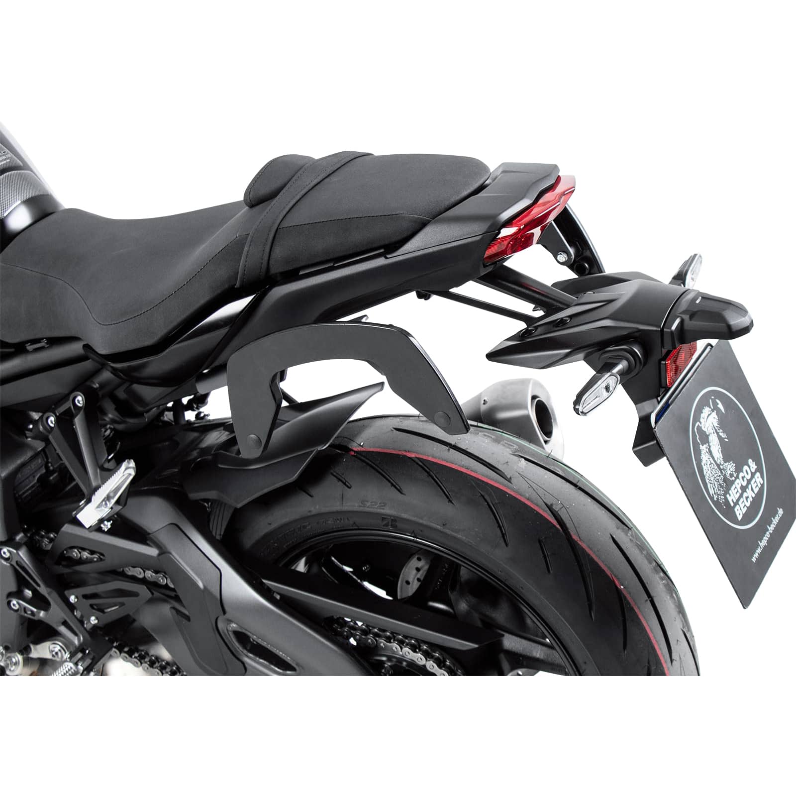 Hepco & Becker C-Bow Seitentaschenhalter schwarz für Yamaha MT-10 2022- - Motorradzubehör - Motorradgepäck
