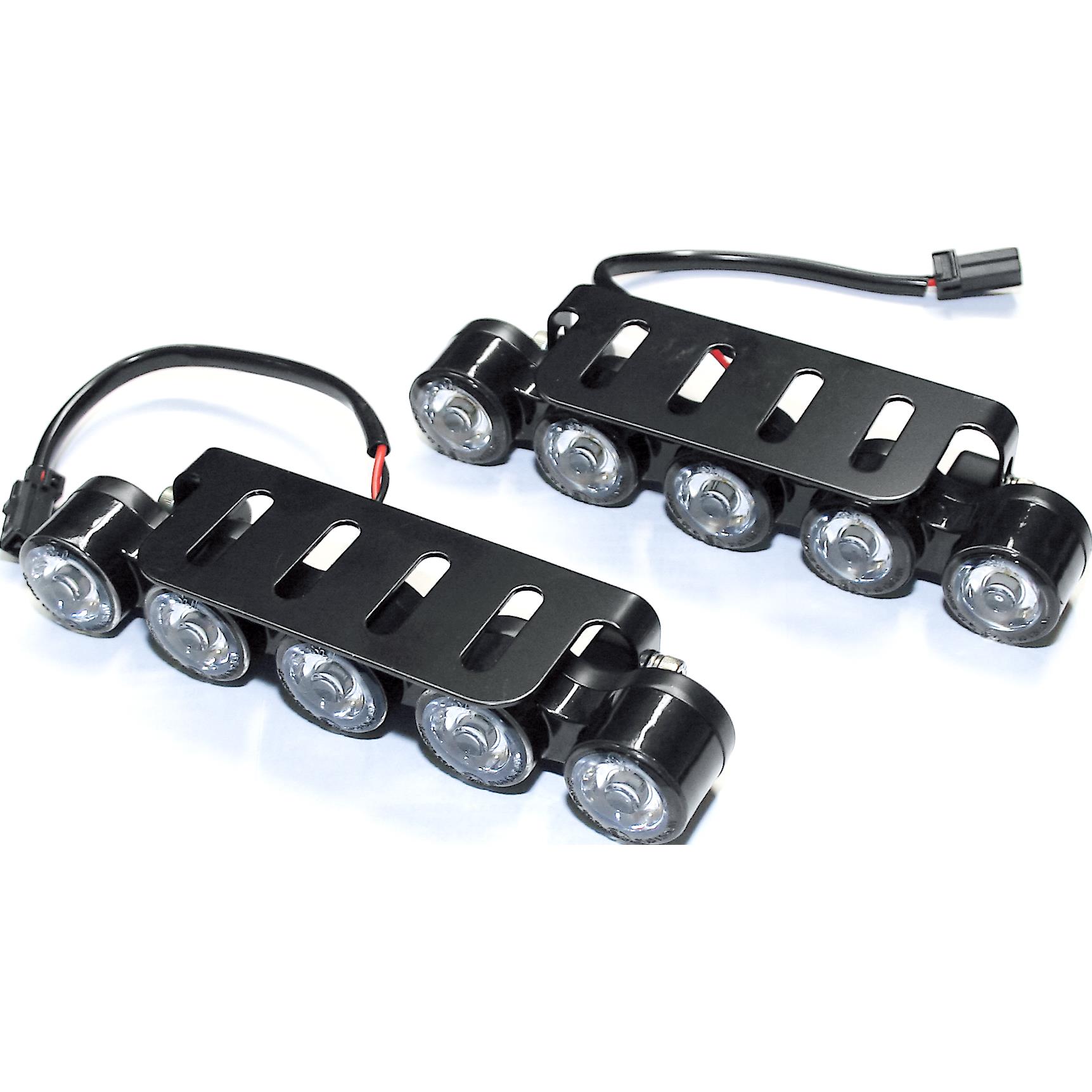 Highsider-LED-Tagfahrlichter universal Alu mit Steuergerät-5691731033004090