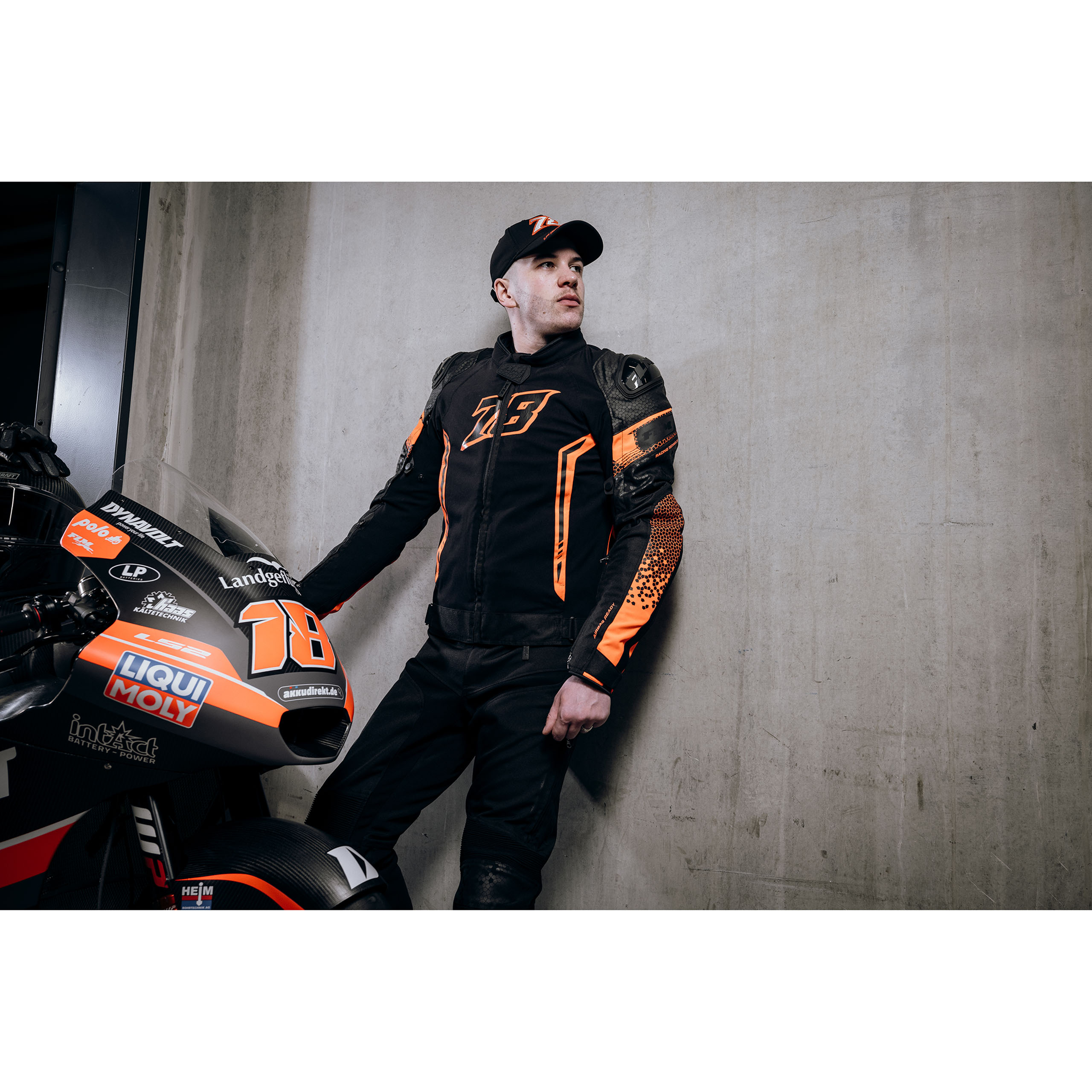 FLM-Octane Textiljacke 2 schwarz/rot-0000827999033