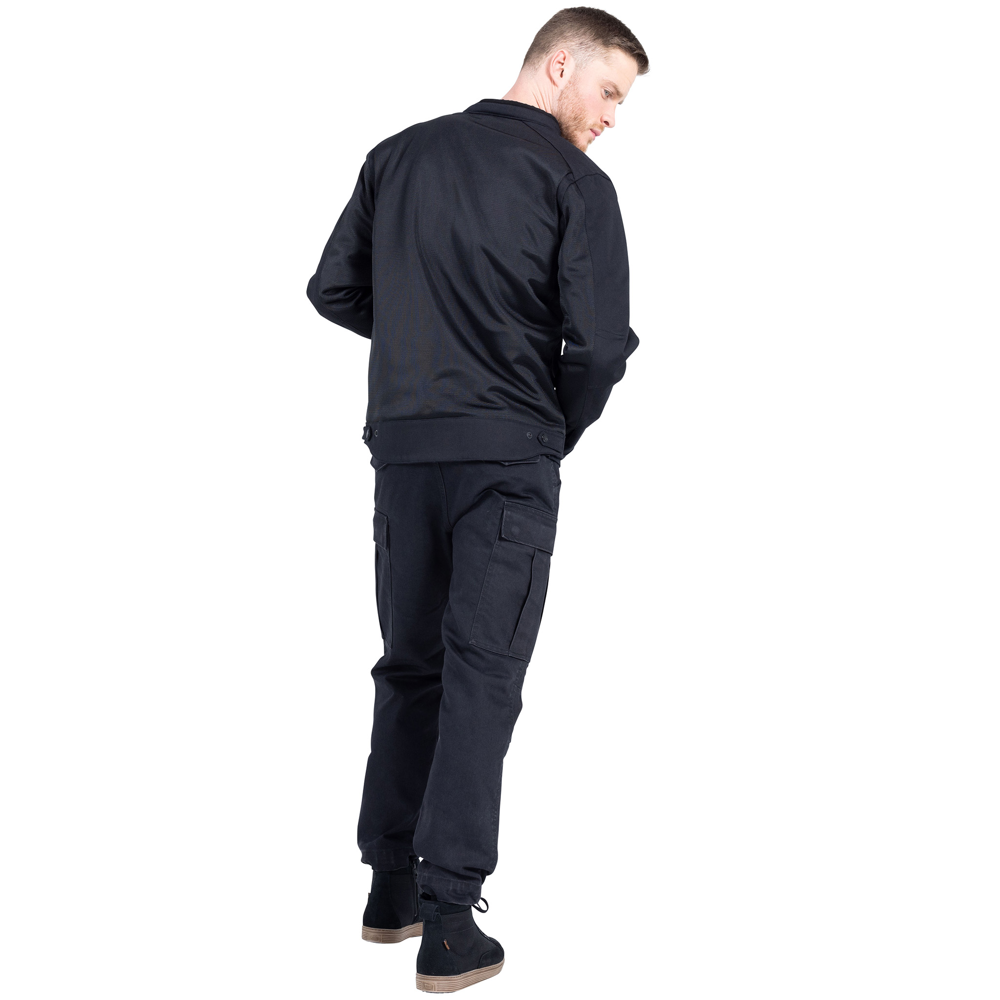 John Doe-Aero Mesh Jacke schwarz XS-0000463005001007