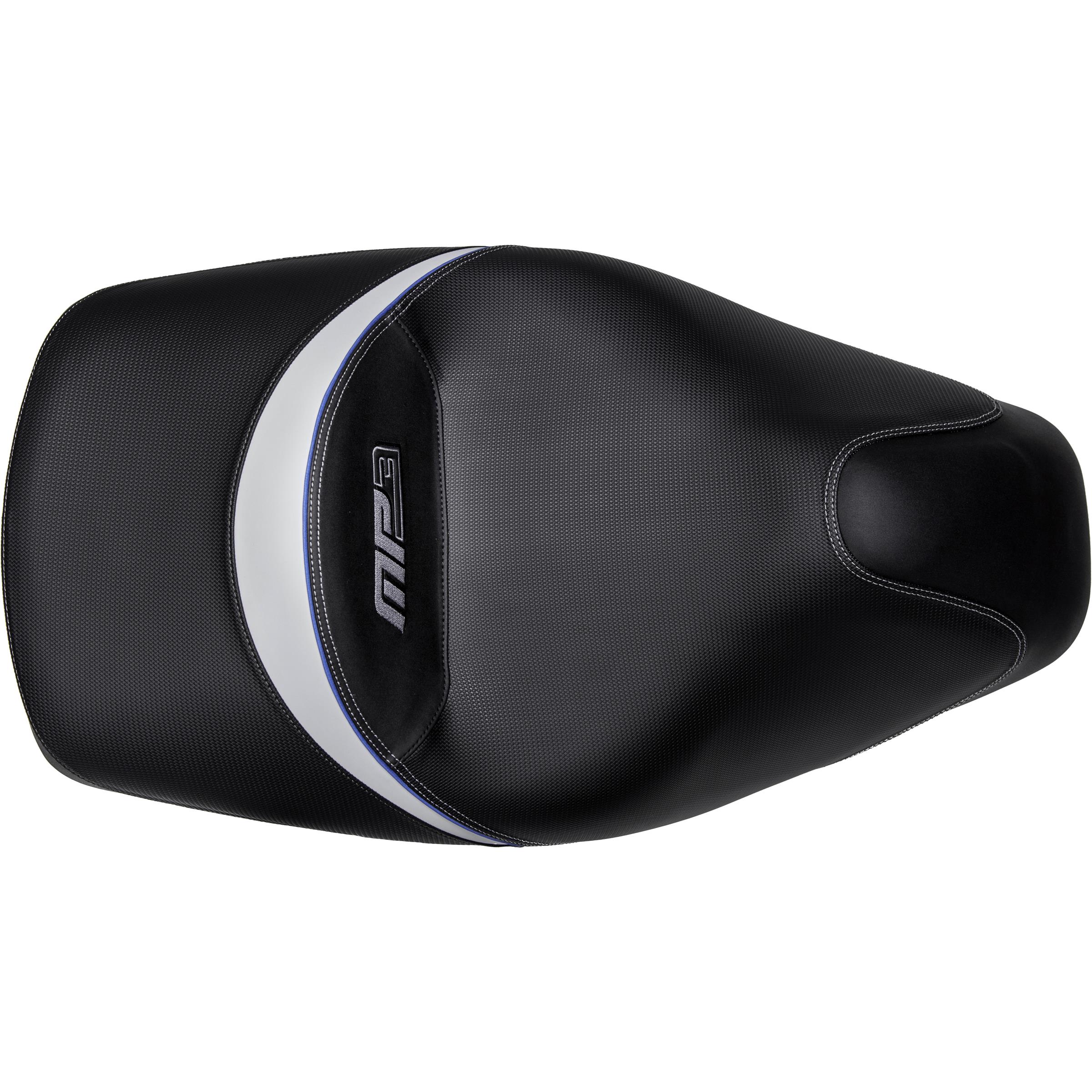 Shad-Komfort Sitzbank für Piaggio MP3 schwarz/weiß-5689721109010032