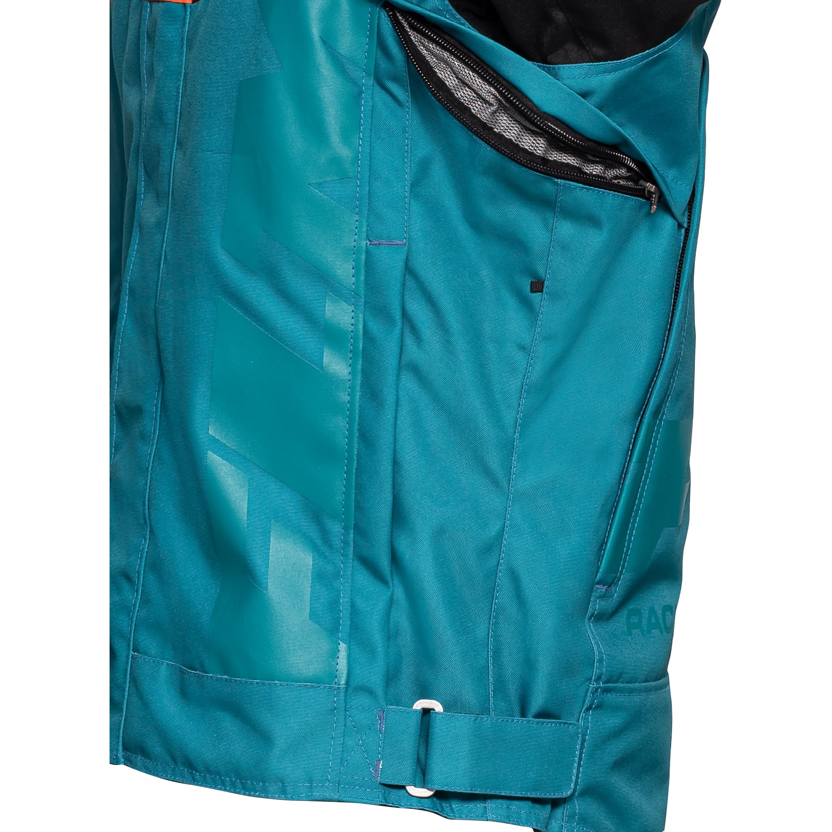 FLM-Traction Textiljacke petrol/orange XXL-2016601999005012