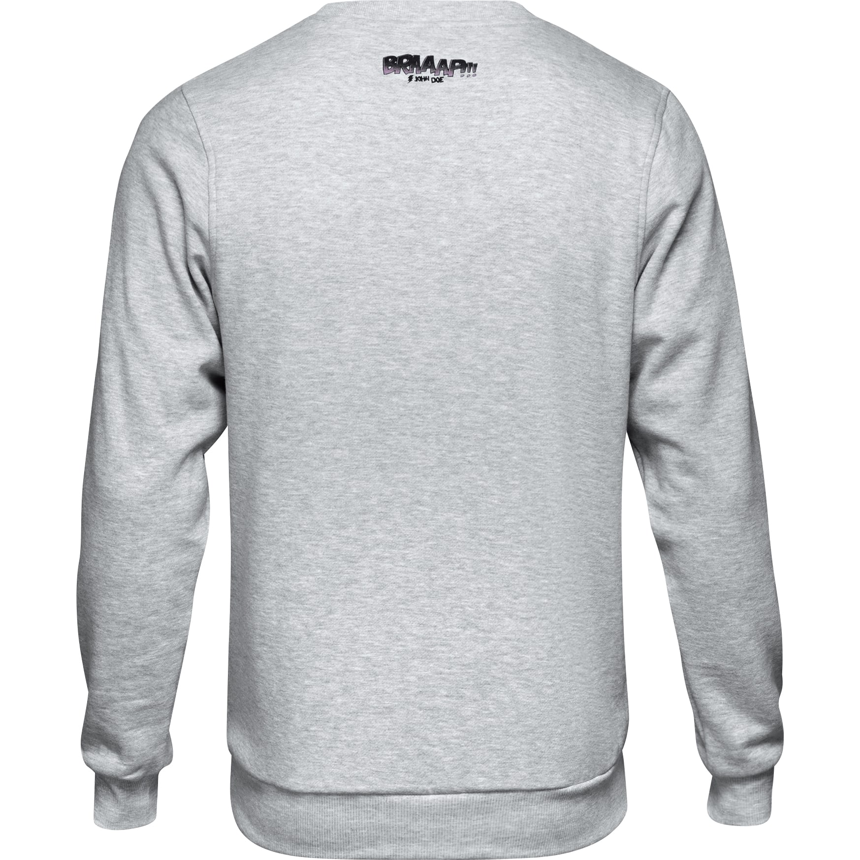 John Doe-Sweater Braaap grau-8021421999007