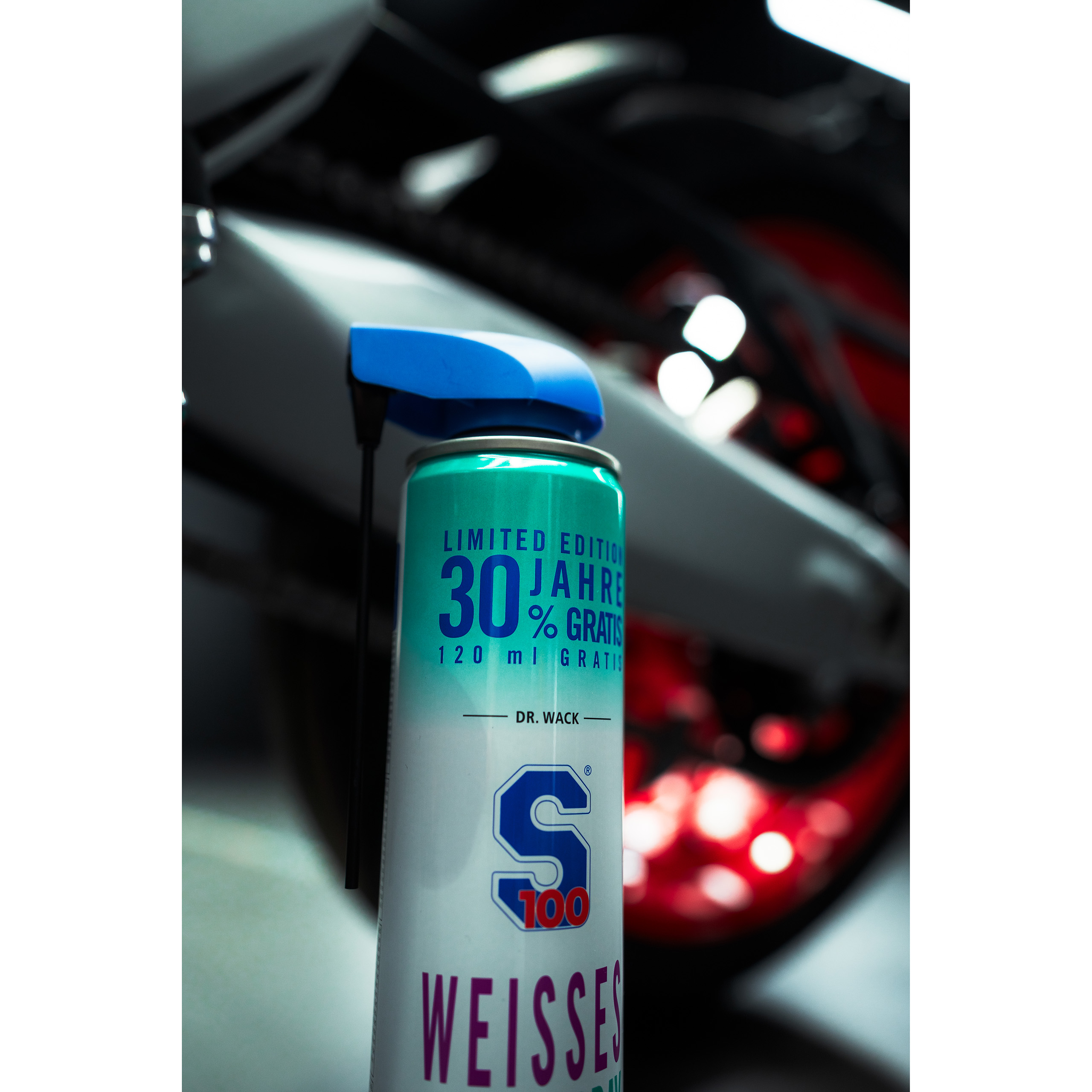 S100-Weißes Kettenspray Jubiläumsedition 520 ml-0002262238000078