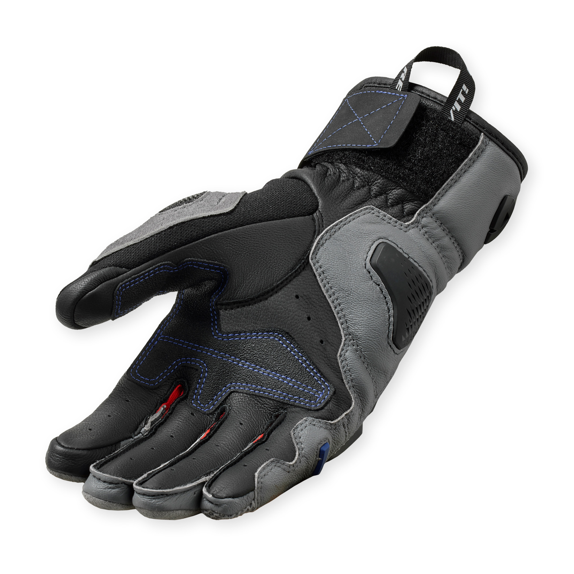 REV'IT!-Sand 5 Handschuh grau/rot-0002089007082