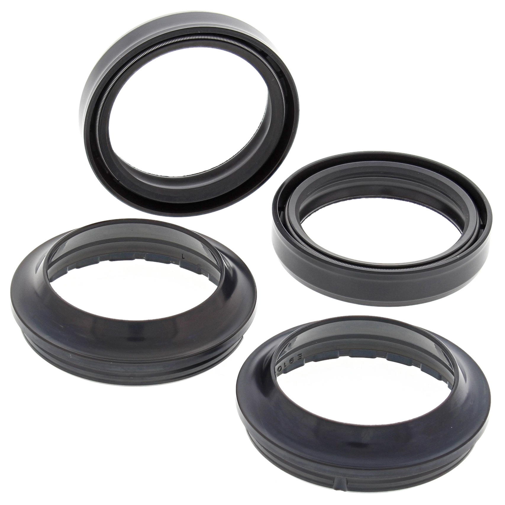 All-Balls Racing Gabelsimmerringe mit Staubkappen 56-133-1 43x54x11 mm - Motorradteile & Ersatzteile - Federung & Gabel