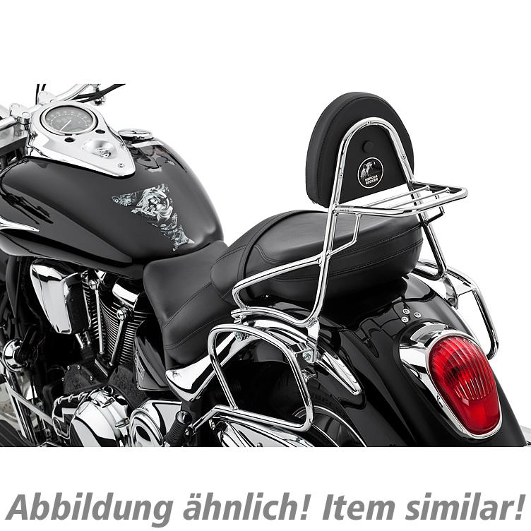 Hepco & Becker-Sissybar mit Gepäckträger chrom für Guzzi California Jackal-5631821108000491