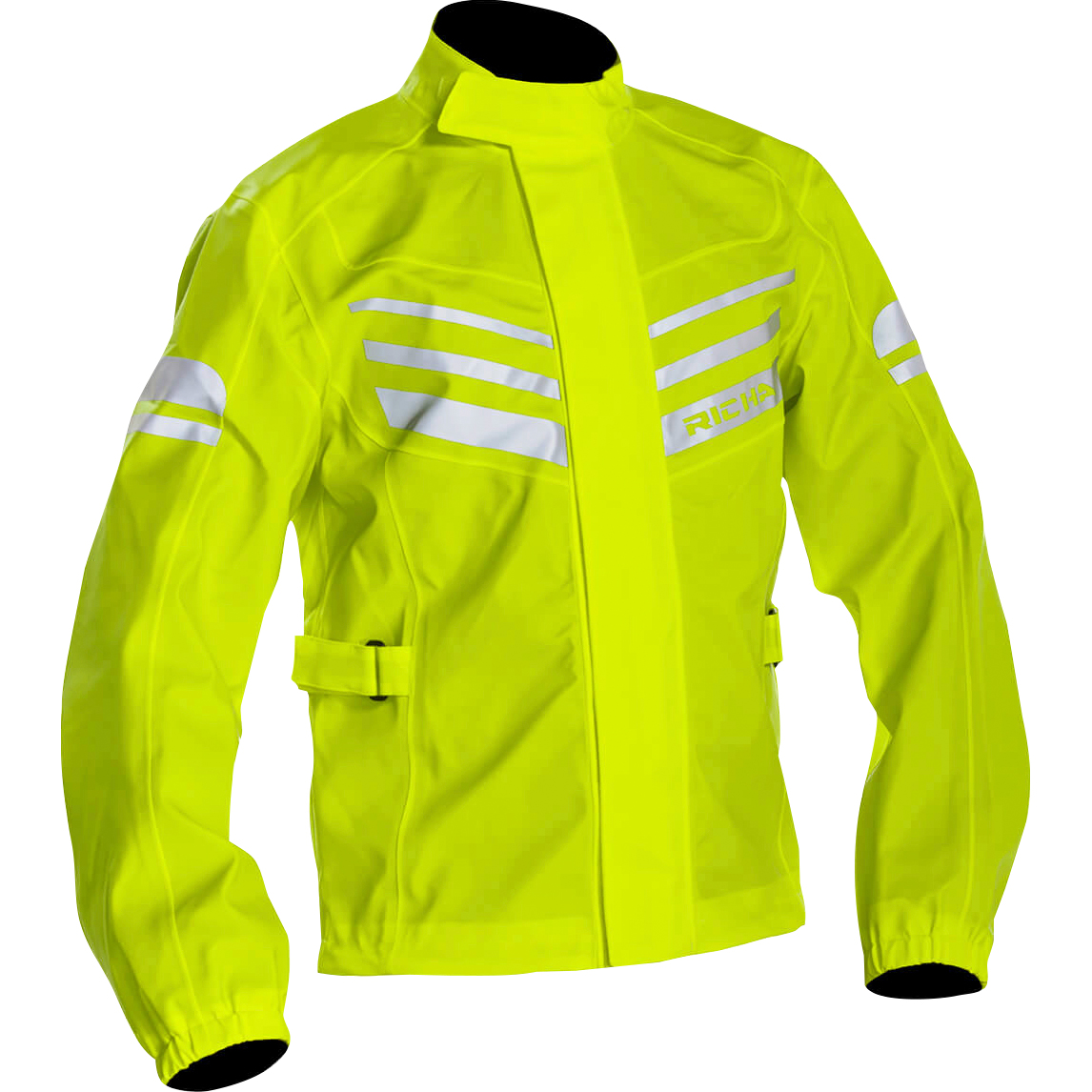 Richa Rain Stretch Regenjacke neon-gelb XL - Motorradbekleidung - Wetterschutzkleidung