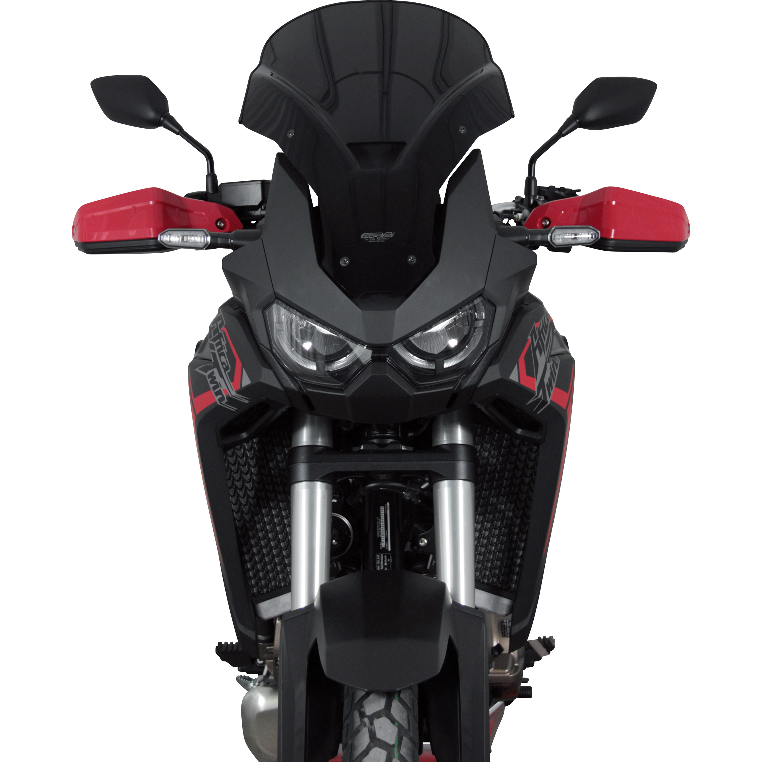 MRA Tourenscheibe TM schwarz für Honda CRF 1100 Africa Twin - Motorradteile & Ersatzteile - Anbauteile