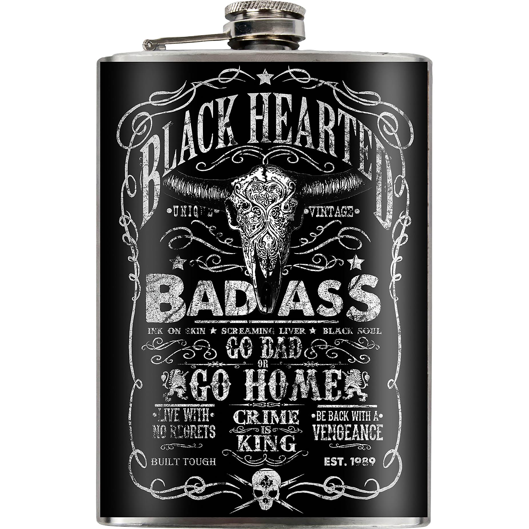 Jack's Inn 54 Flachmann "Bad Ass" - Motorradzubehör - Geschenkideen