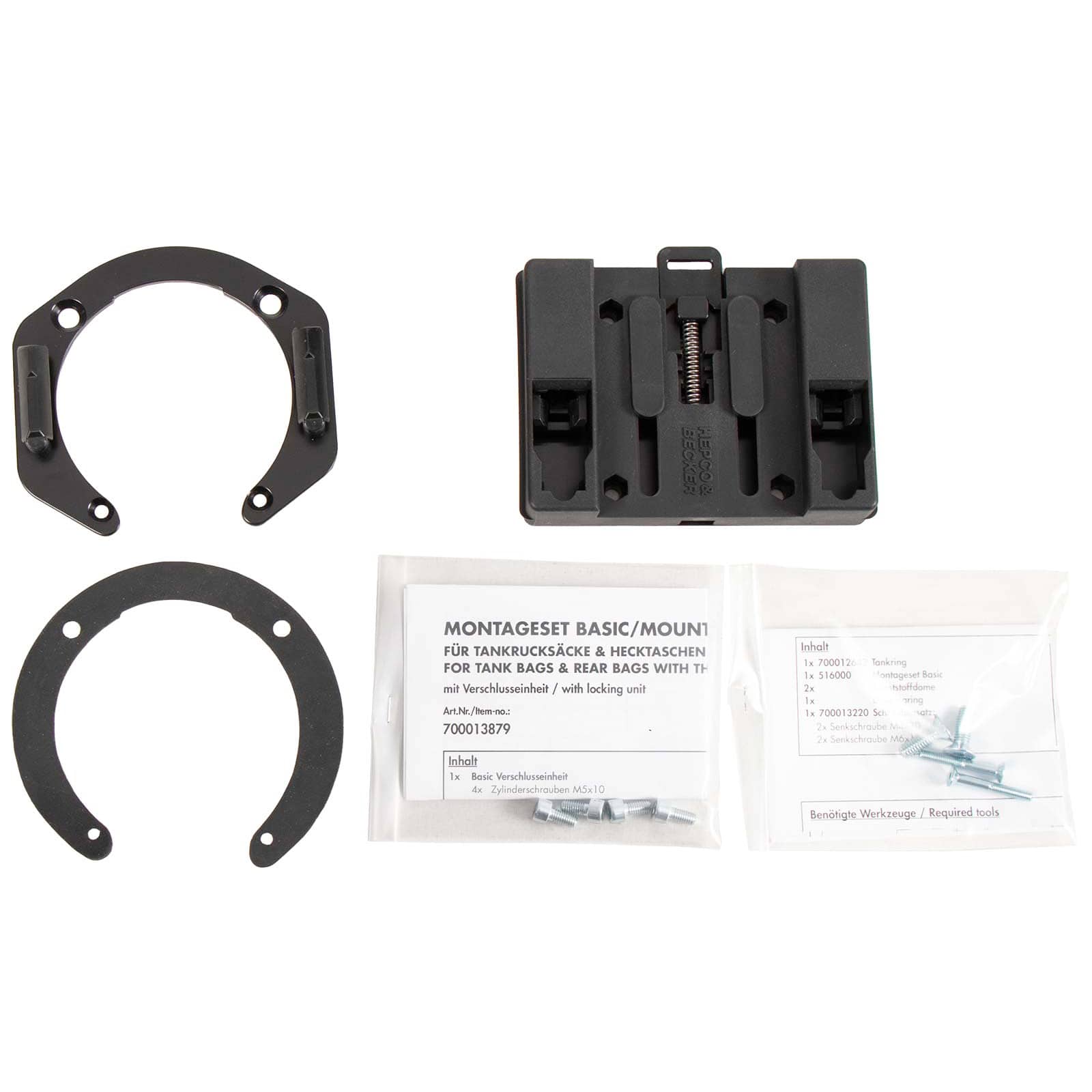 Hepco & Becker Tankring Lock-it Basic für Honda CBR 1000 RR 2008-2013 - Motorradzubehör - Motorradgepäck