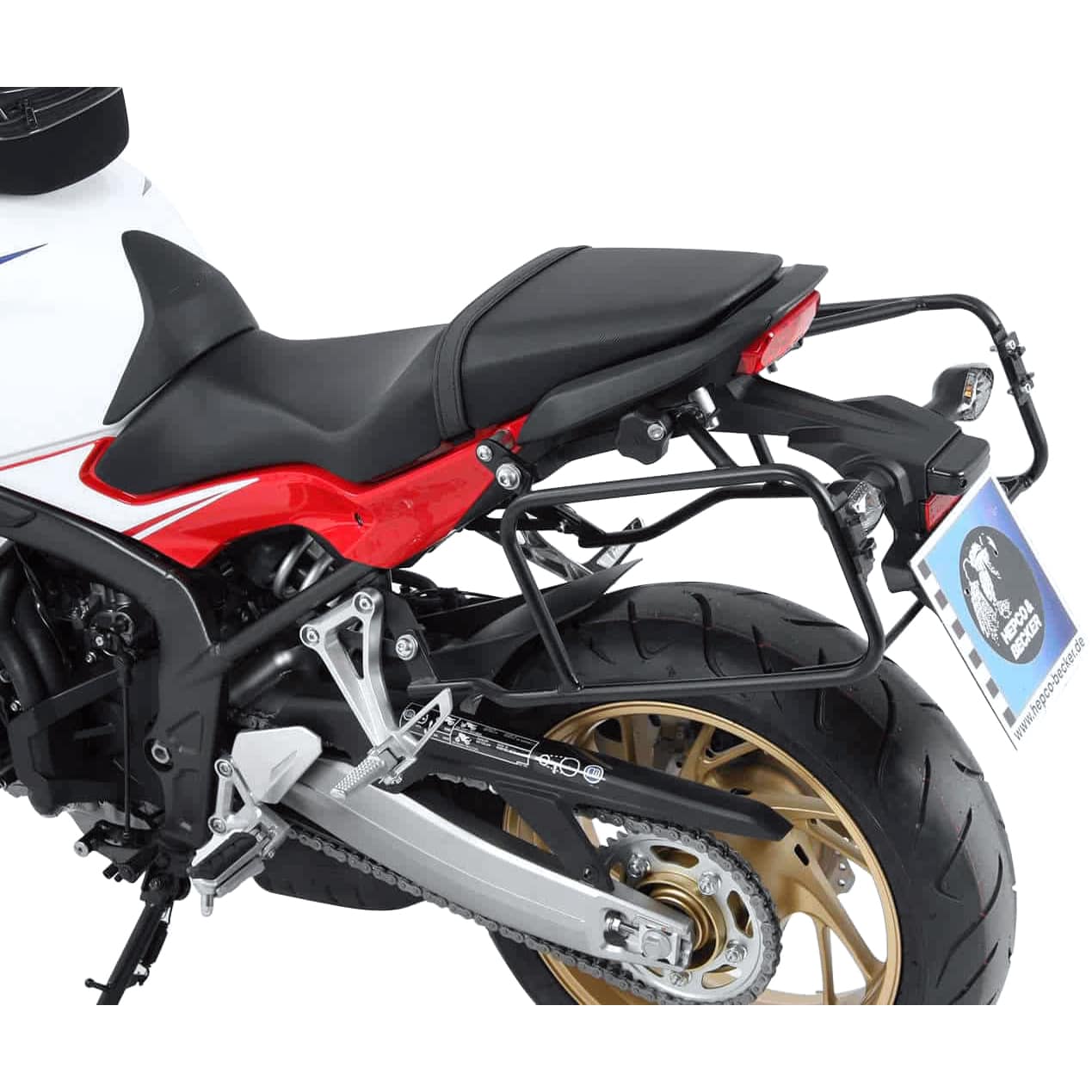 Hepco & Becker Lock-it Seitenkofferträger schwarz für Honda CB 650 F - Motorradzubehör - Motorradgepäck