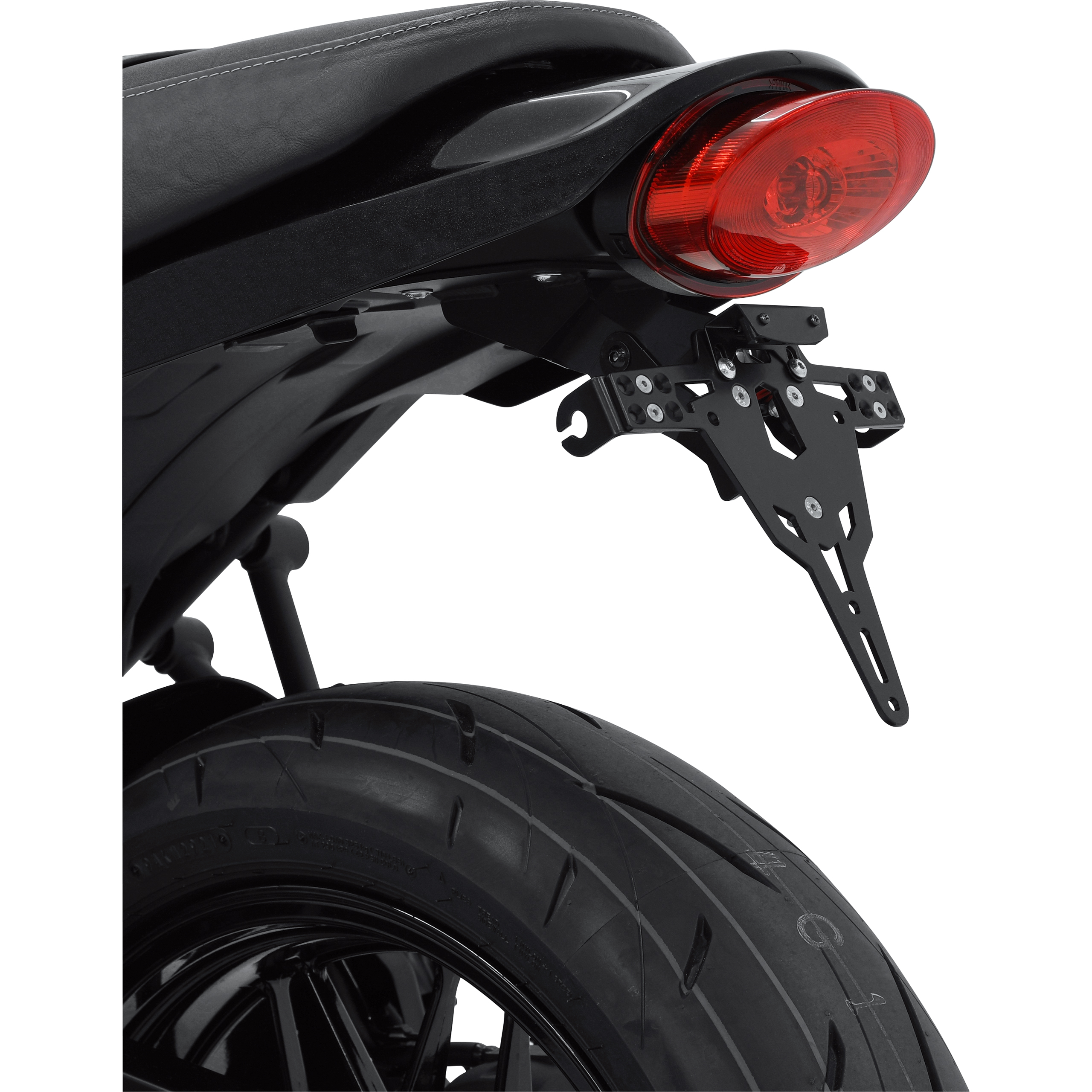 Zieger Kennzeichenhalter Pro für Kawasaki Z 650 RS - Motorradteile & Ersatzteile - Anbauteile