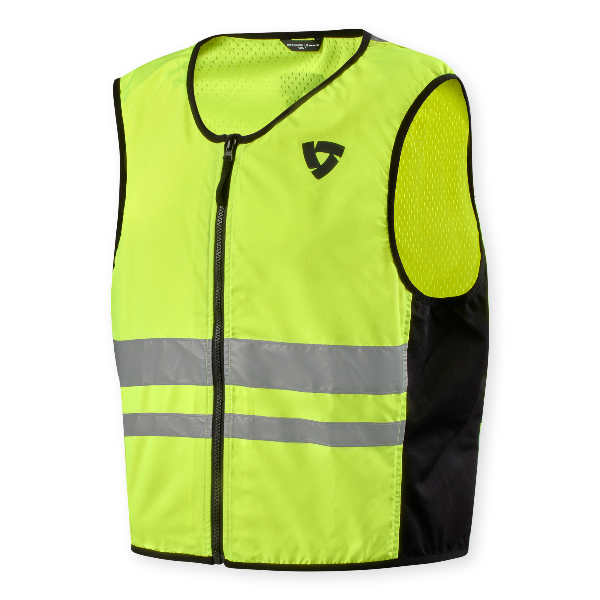 REV'IT! Athos 3 Weste neongelb XS - Motorradbekleidung - Protektoren & Sicherheit