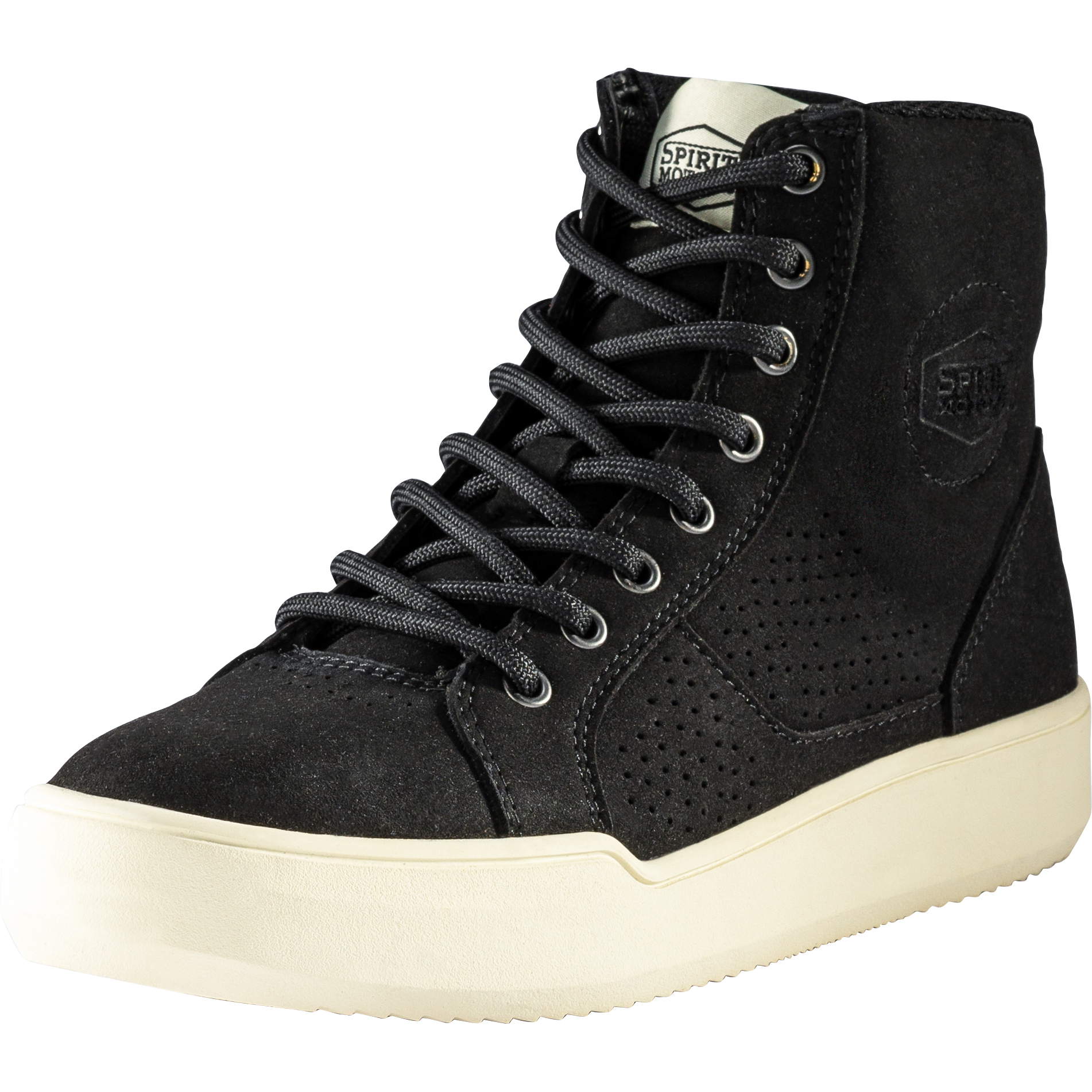 Spirit Motors Mary Taillight Damen Motorradschnürstiefel kurz schwarz 37 - Motorradbekleidung - Lifestyle Motorradbekleidung