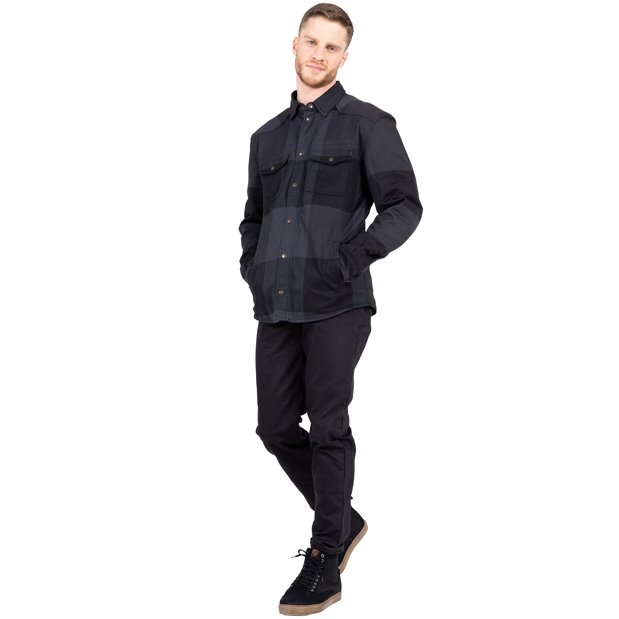 John Doe-Classic Tapered Jeanshose schwarz 36/32-0000496011001243