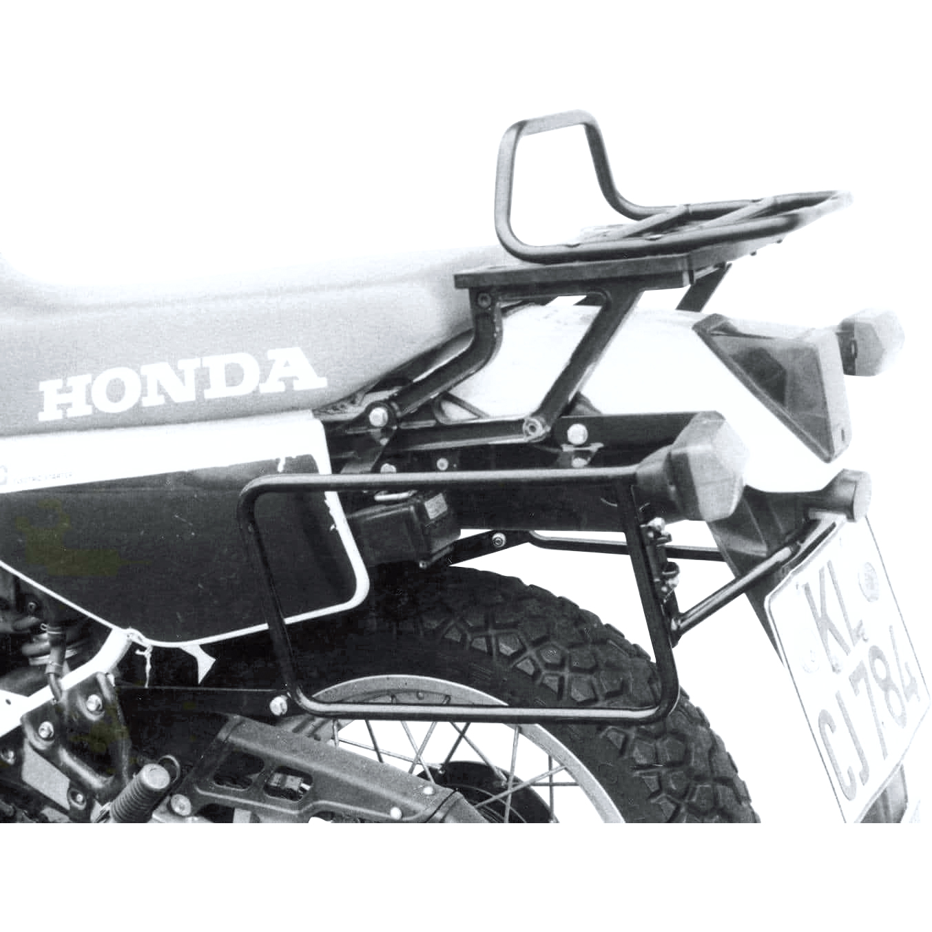 Hepco & Becker Seitenkofferträger schwarz für Honda XL 600 RM - Motorradzubehör - Motorradgepäck