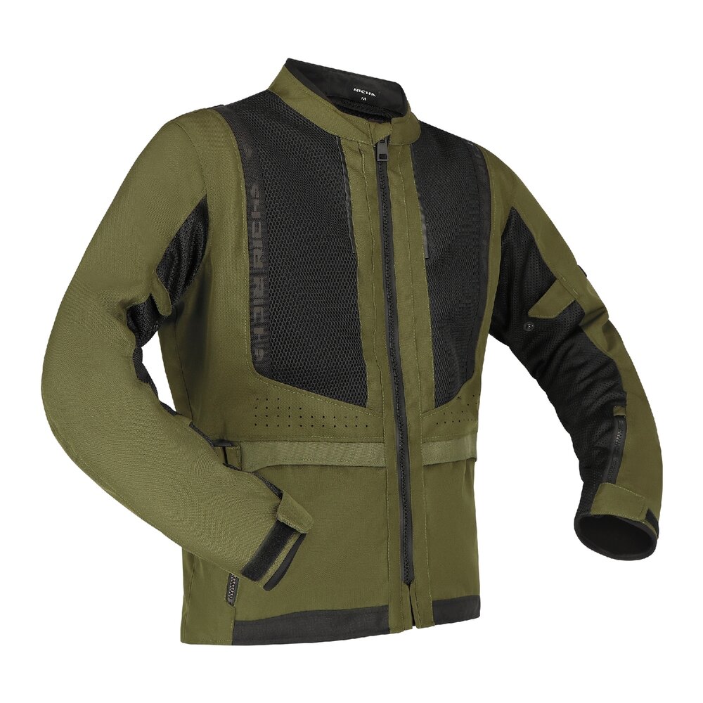 Richa-Monaco Mesh WP Textiljacke olivgrün 3XL-0000884999050013