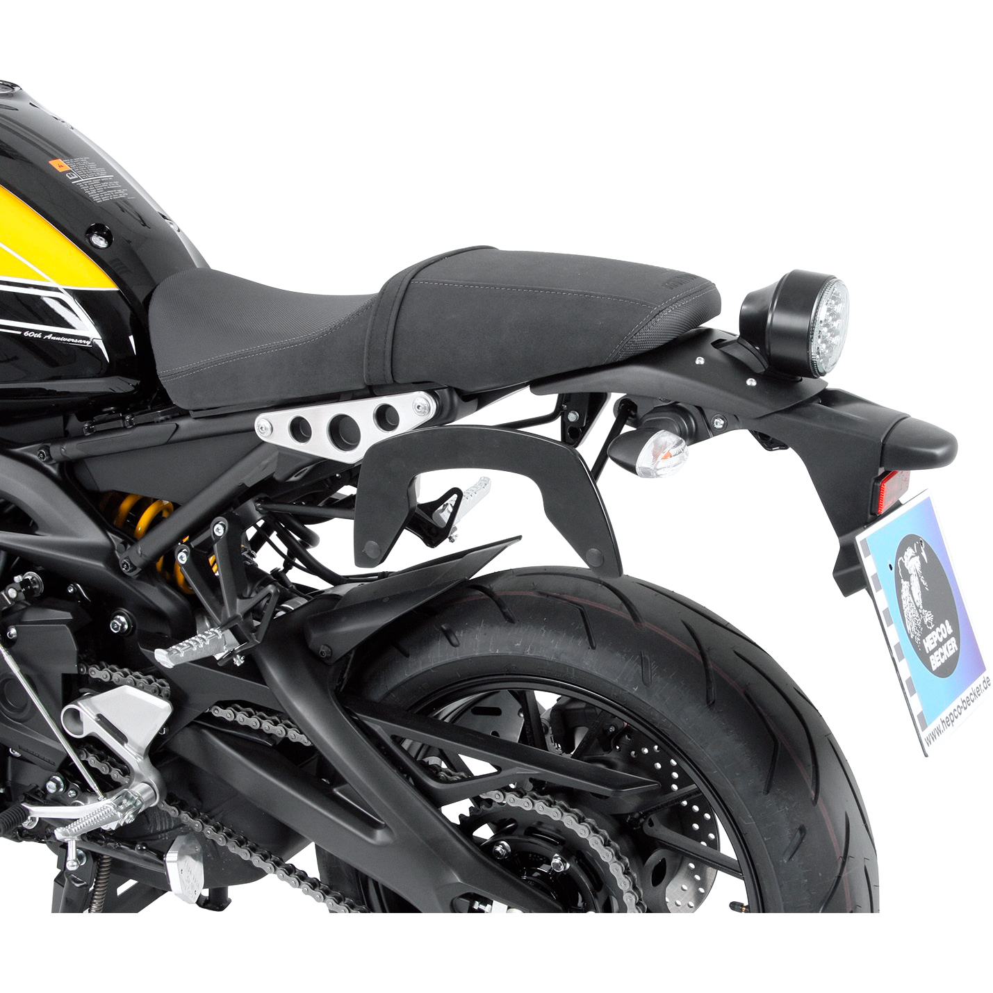 Hepco & Becker C-Bow Seitentaschenhalter schwarz für Yamaha XSR 900 - Motorradzubehör - Motorradgepäck