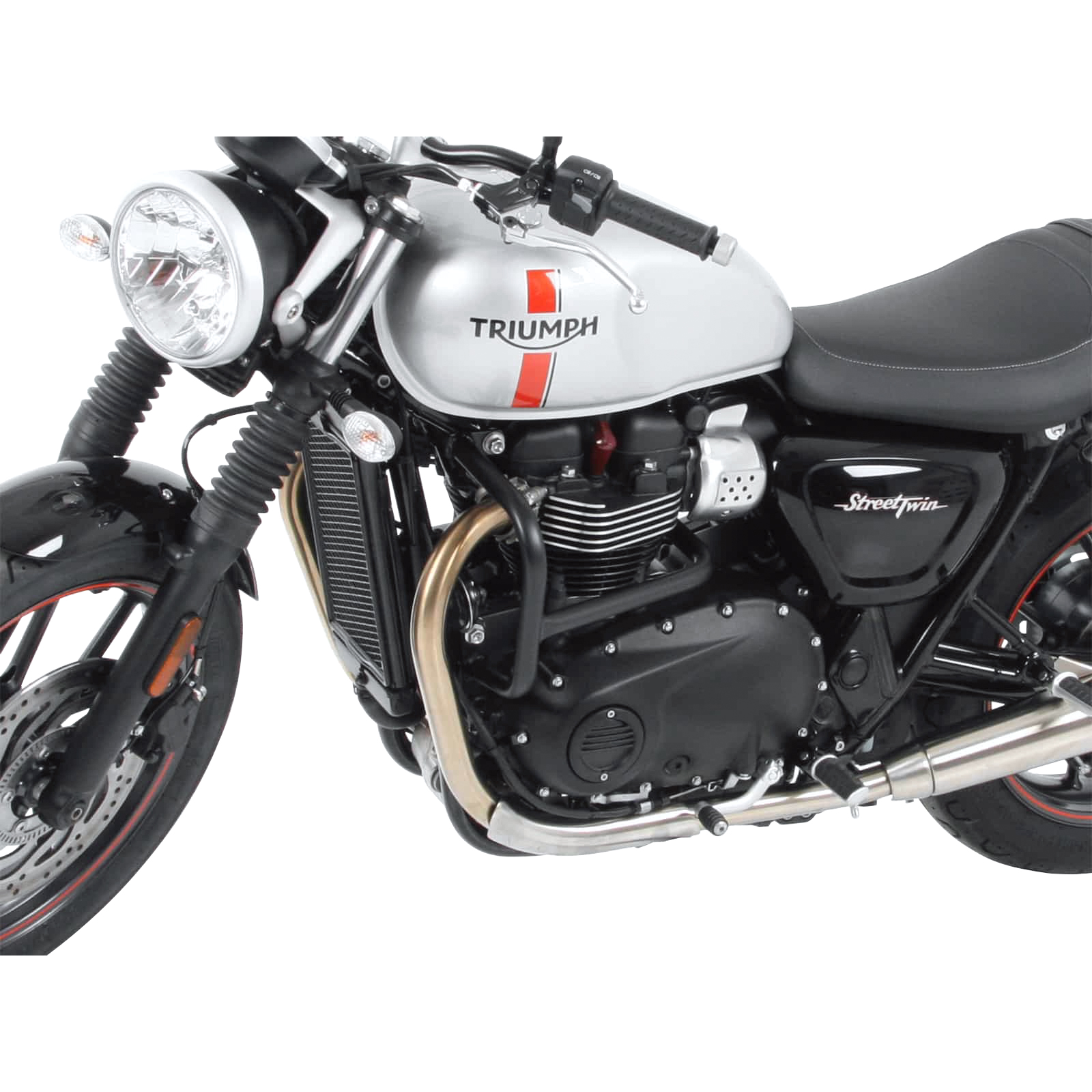 Hepco & Becker Sturzbügel schwarz für Triumph Speed Twin 1200 /RS 2022- - Motorradteile & Ersatzteile - Anbauteile