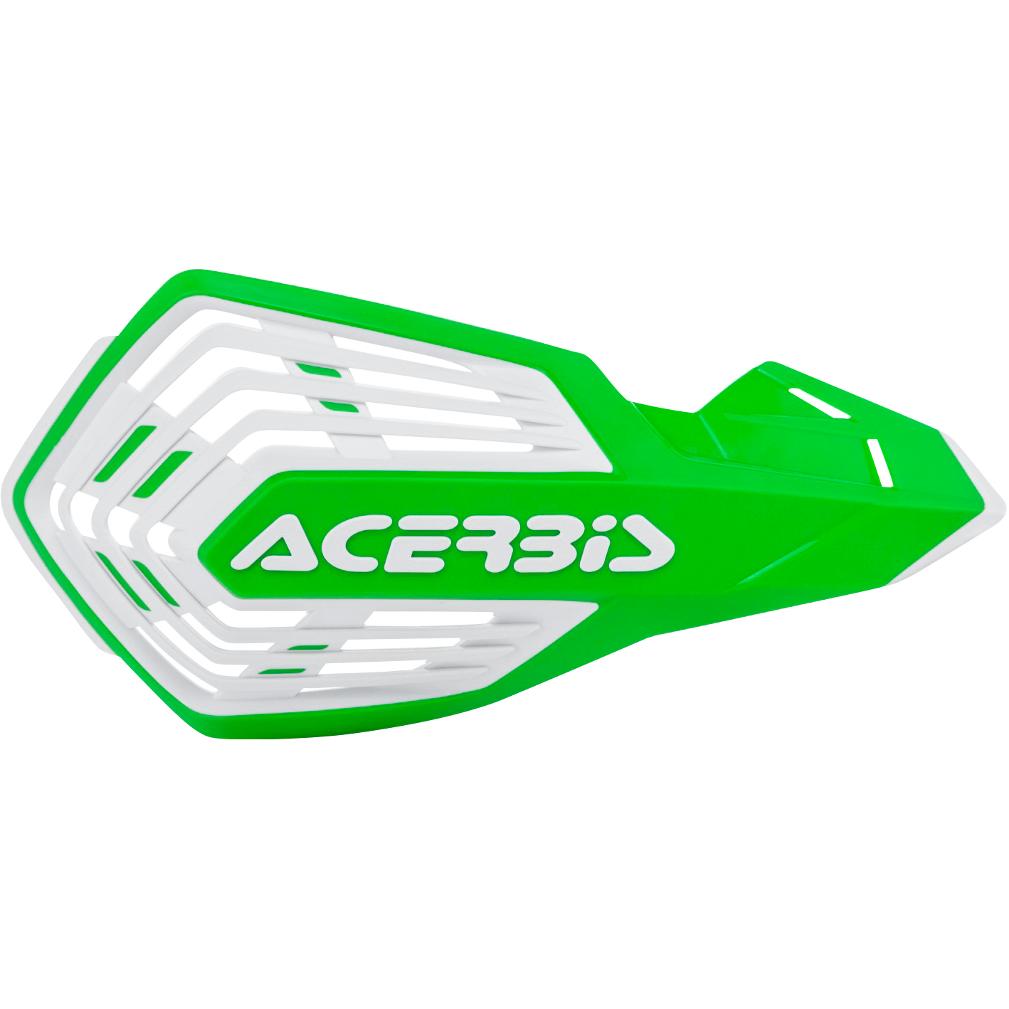 Acerbis Handprotektorenpaar X-Future grün/weiß - Motorradteile & Ersatzteile - Lenker, Griffe & Hebel