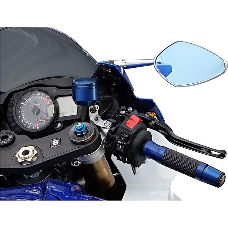 Rizoma Lenkergriffe Sport Alu für 22mm GR205U blau - Motorradteile & Ersatzteile - Lenker, Griffe & Hebel