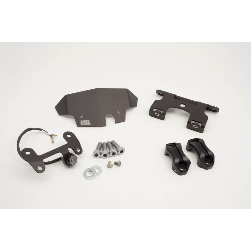 LSL Lenkerklemmböcke Ø28,6mm schwarz für Kawa Z 1000 /R 14-20 - Motorradteile & Ersatzteile - Lenker, Griffe & Hebel