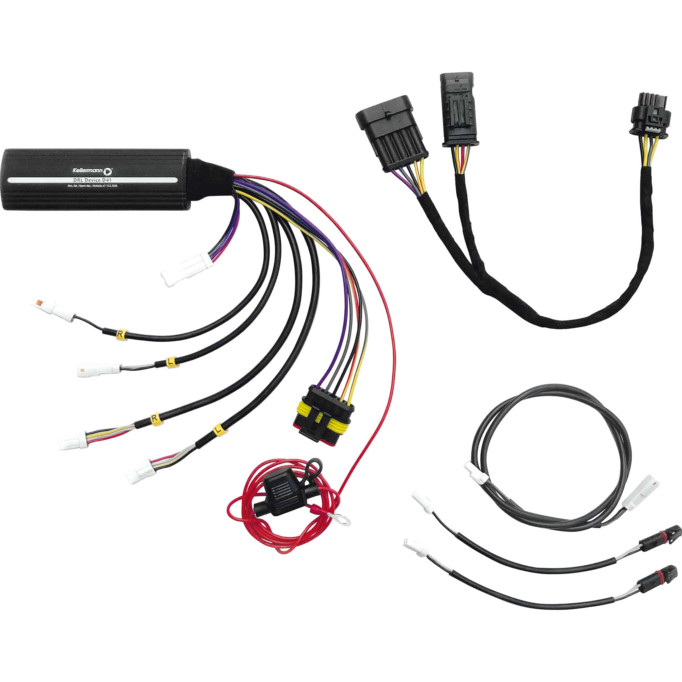 Kellermann Technikset für Dayron®i für BMW R 1250 GS LED 4-polig - Motorradteile & Ersatzteile - Elektrik