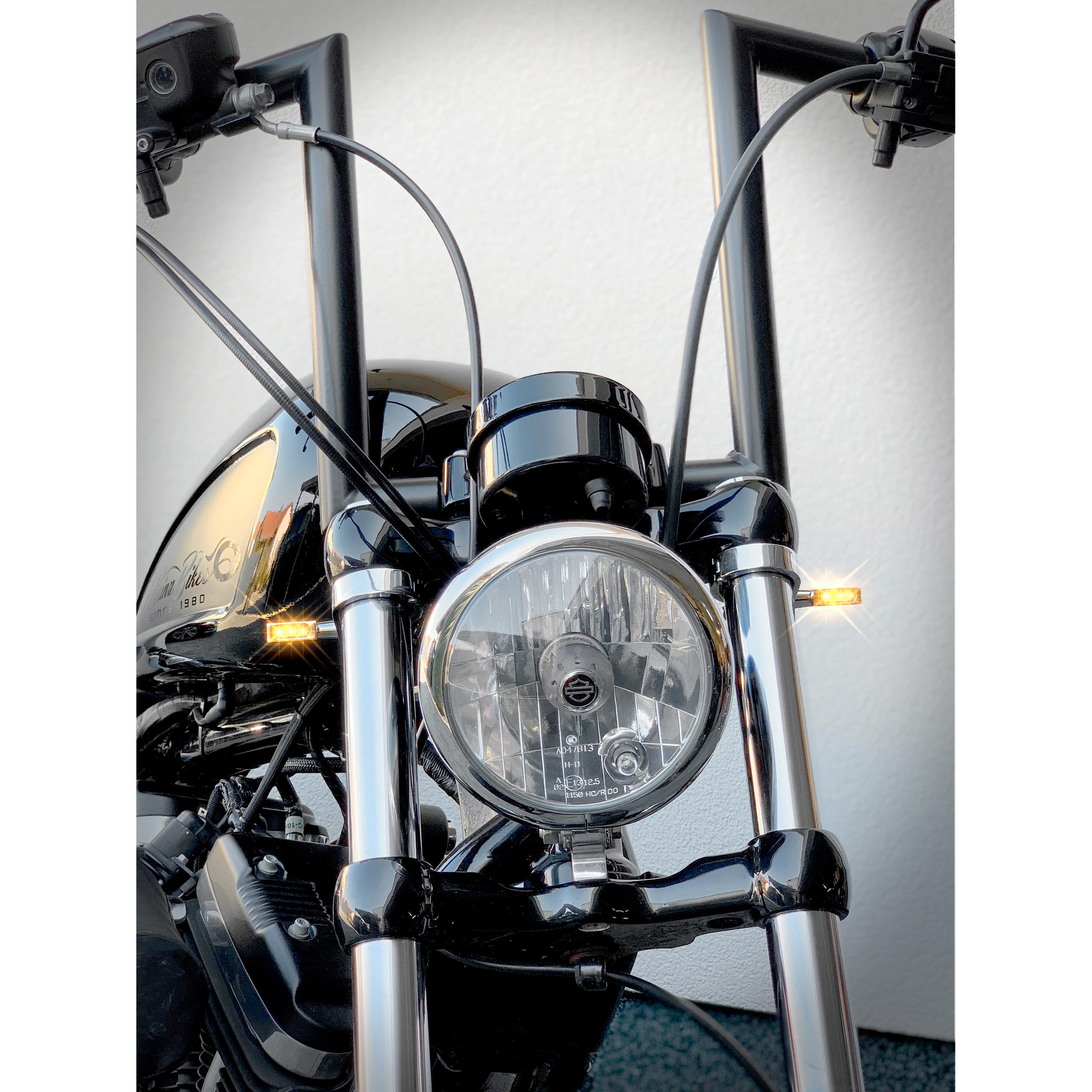 HeinzBikes-LED Alu Blinker Block Line Micro M8-5731881020002001