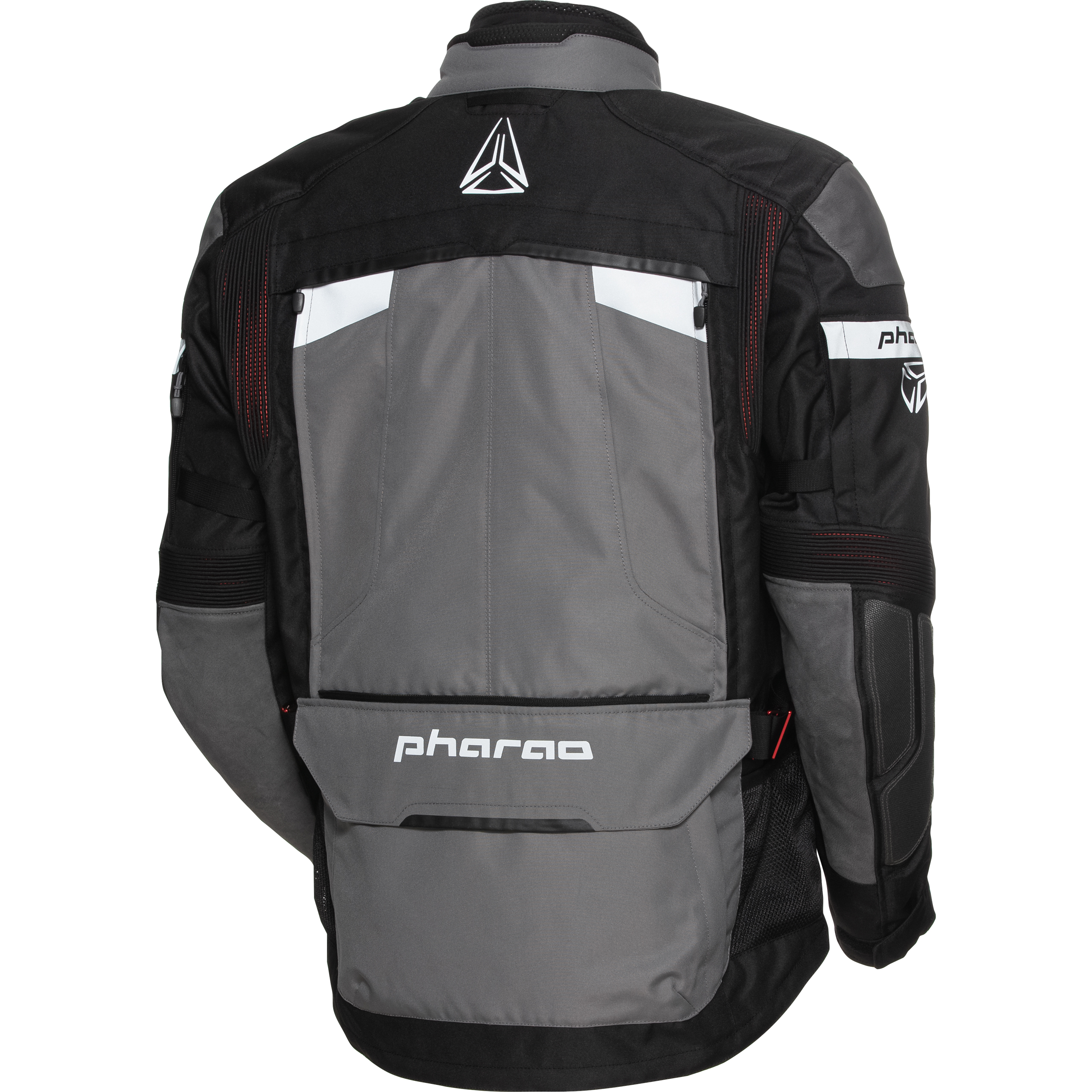 Pharao-Tura WP Adv. Textil-/Lederjacke grau/schwarz XXL-2019351999010012