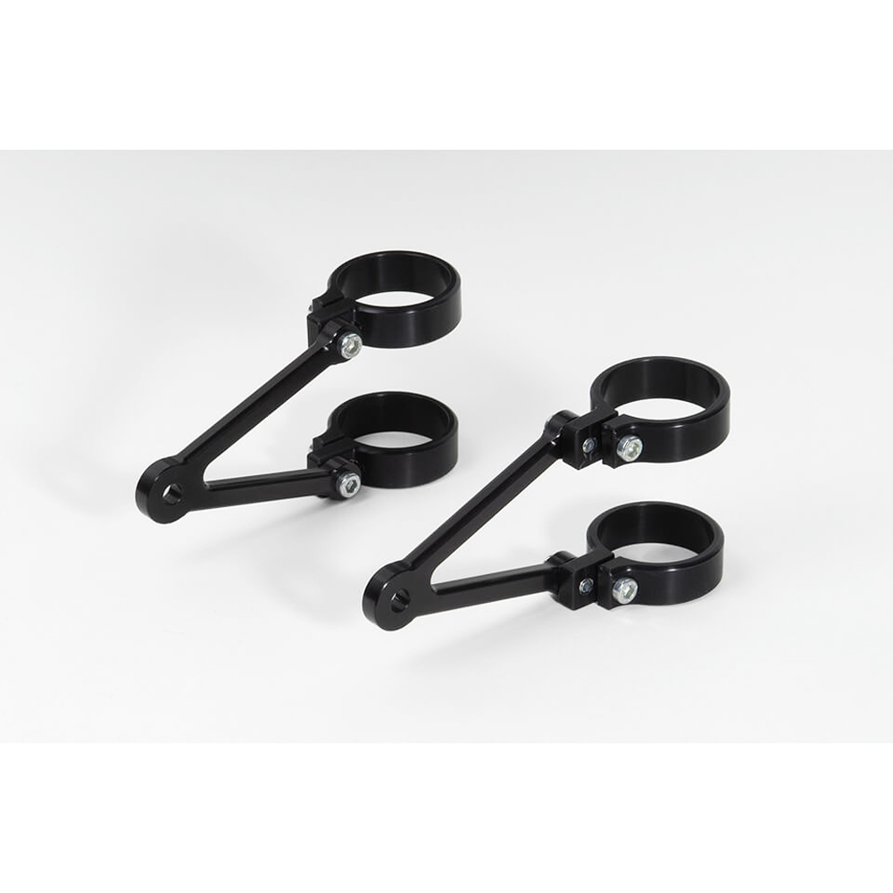 LSL Lampenhalter Ø57mm, lang, ohne Blinkeraufnahme - Motorradteile & Ersatzteile - Beleuchtung