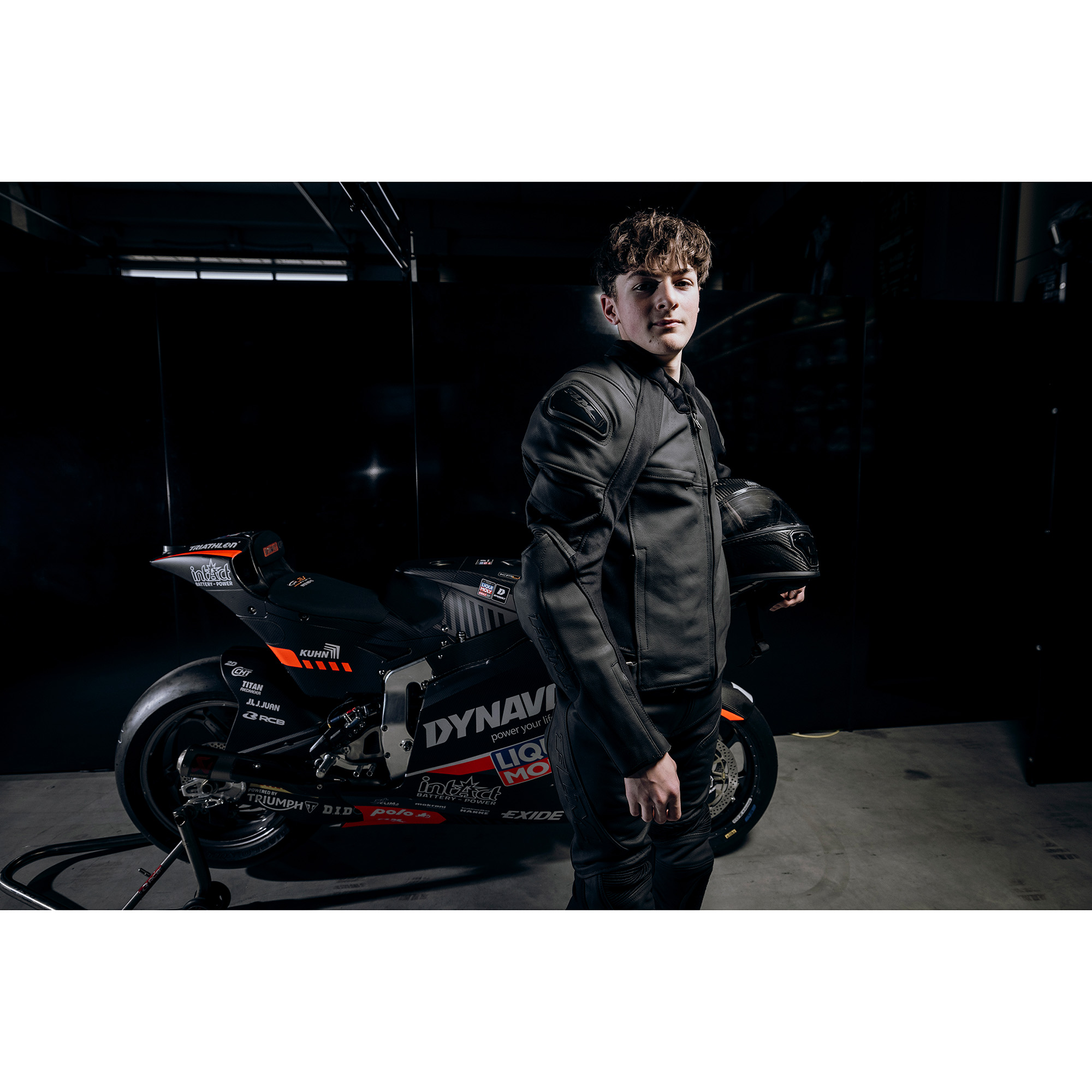 FLM-Brooklands Lederkombijacke schwarz 48-1005931999001305