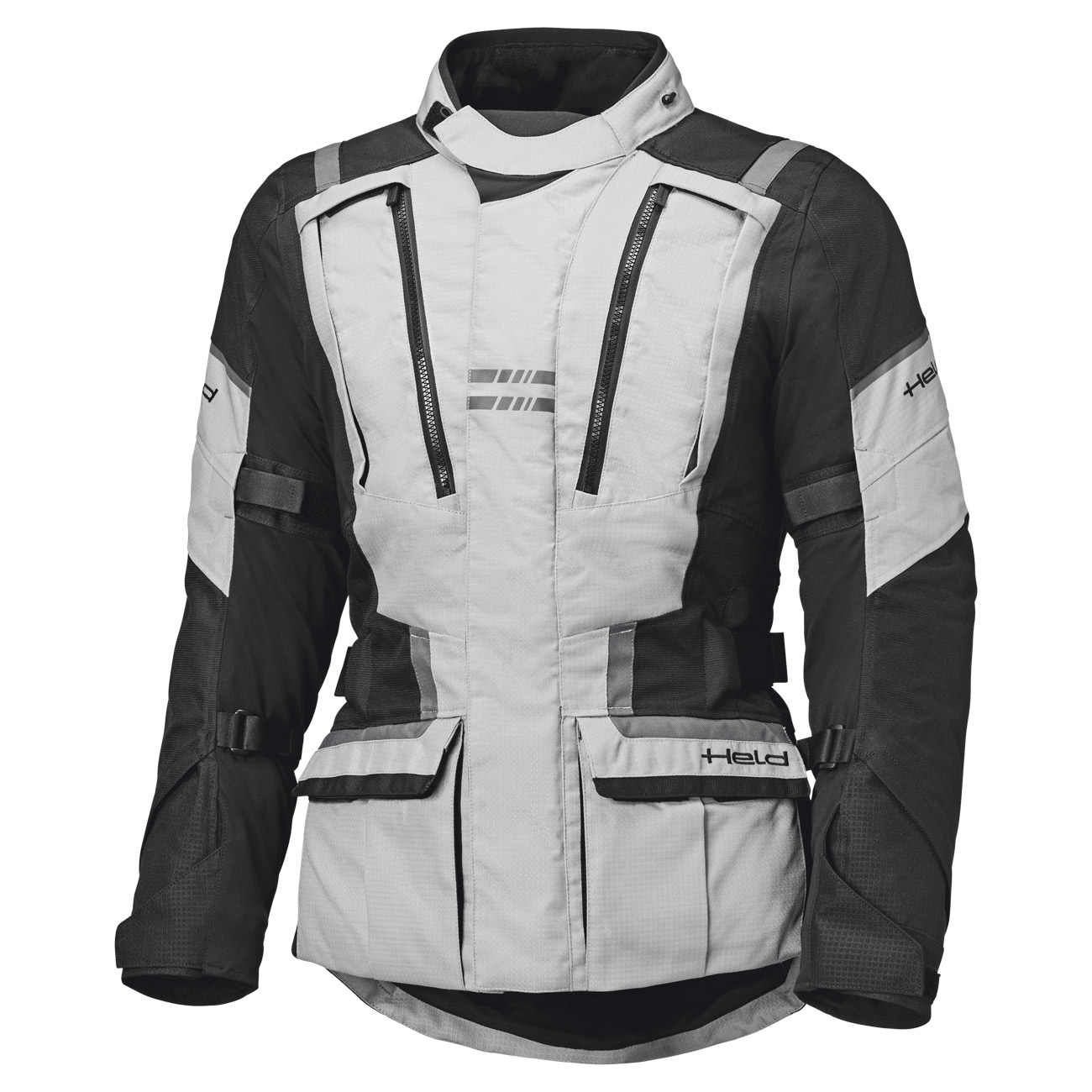 Held Hakuna Matata 3 Damen Adventurejacke grau/schwarz M - Motorradbekleidung - Touring Motorradbekleidung