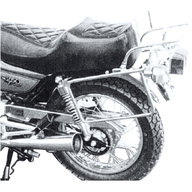 Hepco & Becker Komplett-Kofferträger chrom für Honda CM 250 C/T 1982-1984 - Motorradzubehör - Motorradgepäck
