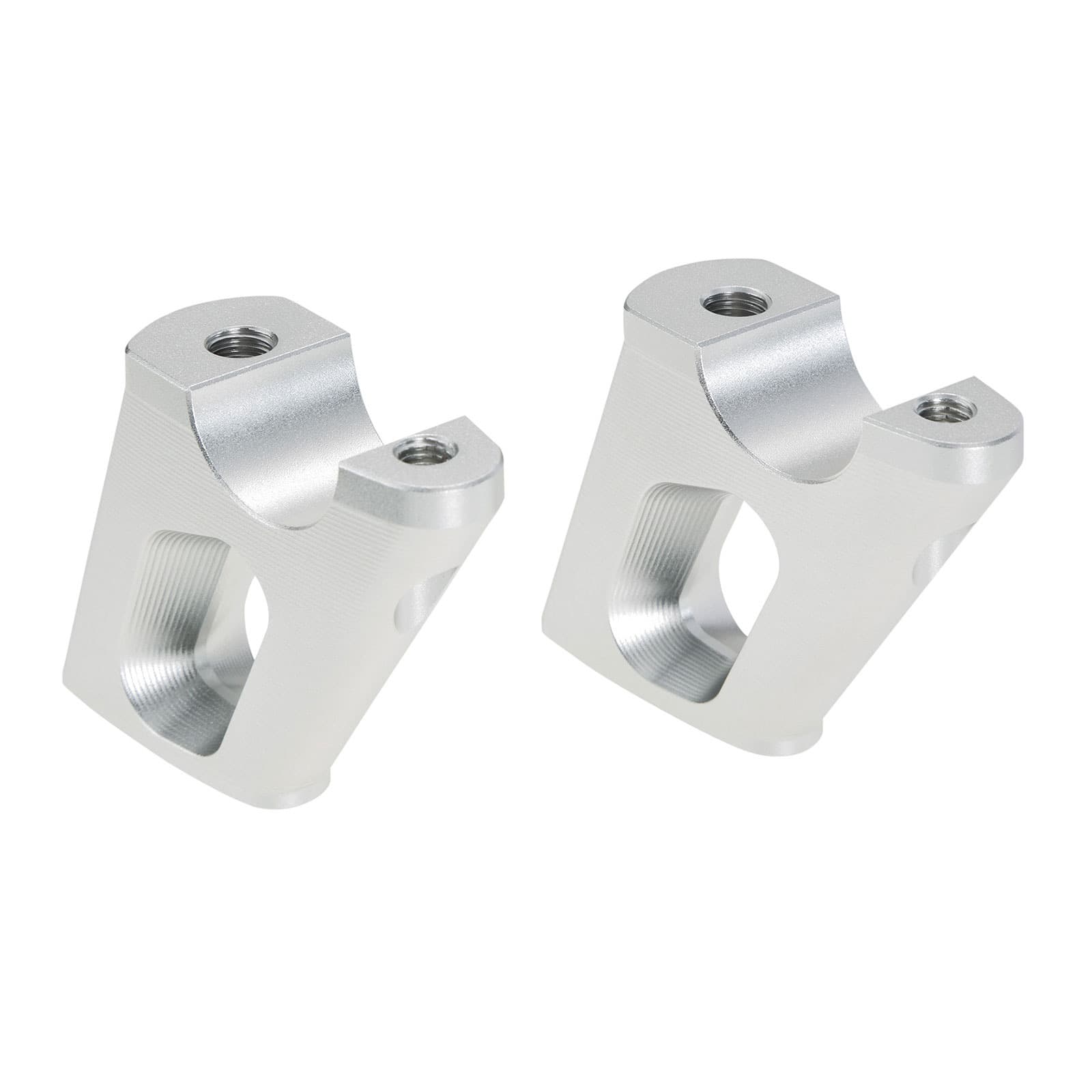 Hepco & Becker déport de guidon 25/23mm argent pour BMW K 1600 B/GT/GTL/Grand