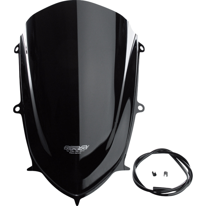 MRA Racingscheibe R schwarz für Yamaha YZF R7 2022-