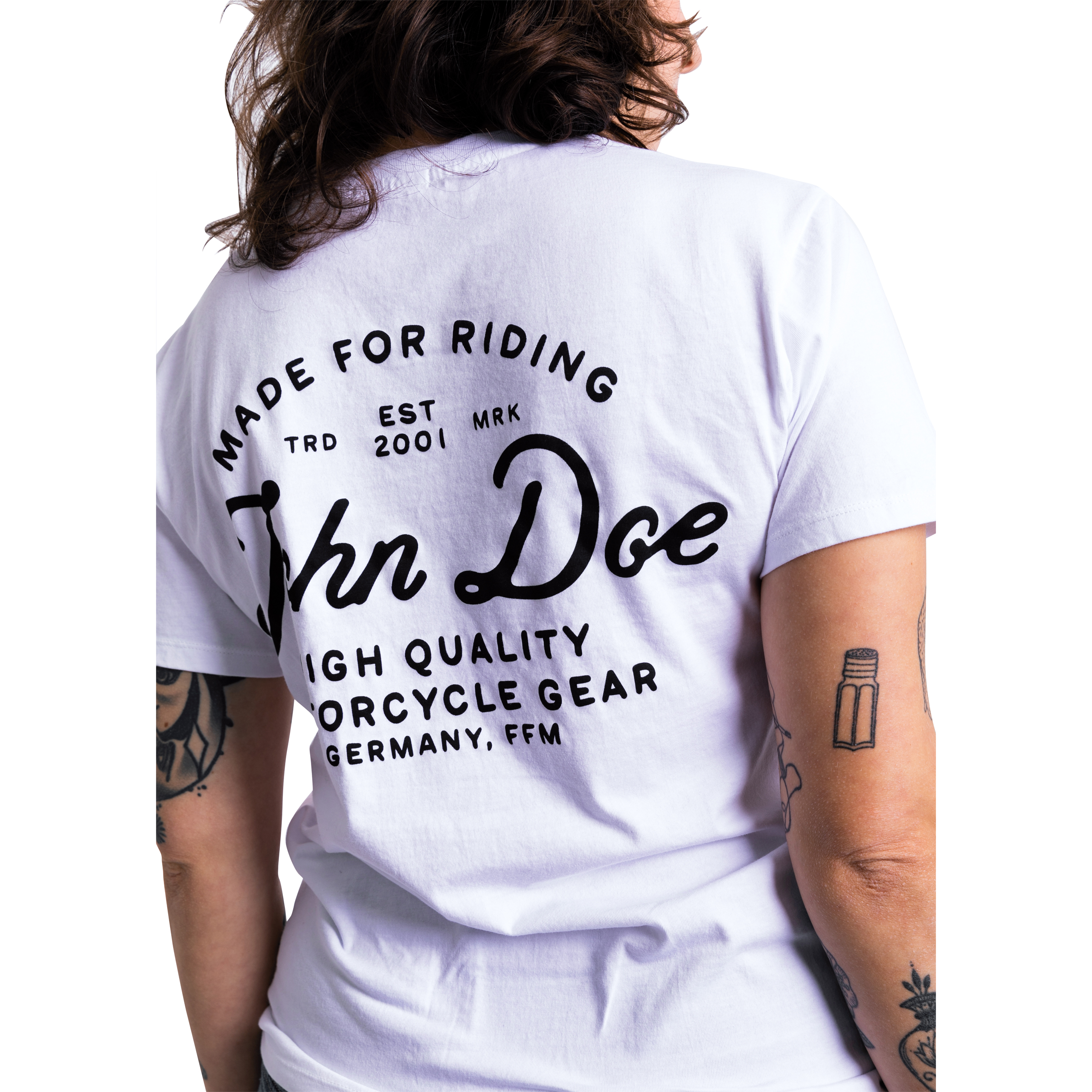 John Doe-T-Shirt Damen JD Lettering-8021331999004108