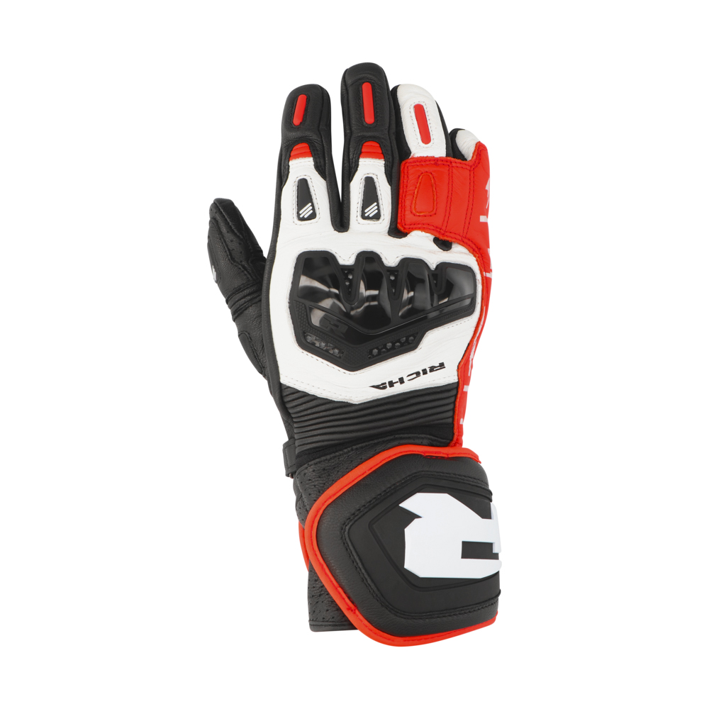 Richa Stradale leather gloves red/white