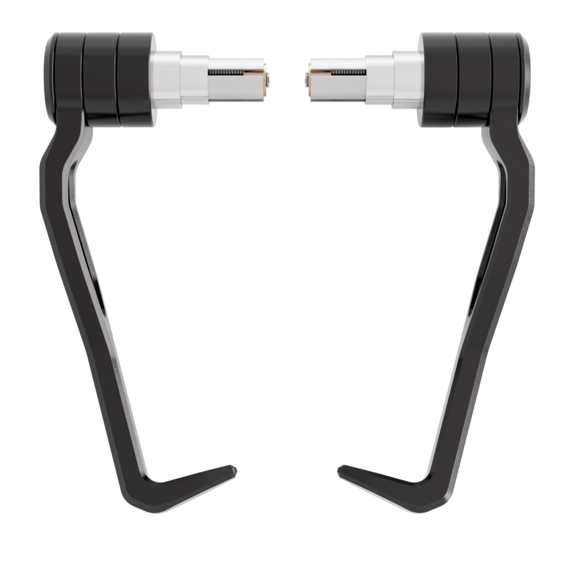 HIGHSIDER pro-Hebelschützer/Lenkerendenpaar Alu für 12-21mm Innen-Ø schwar-0001760084000000