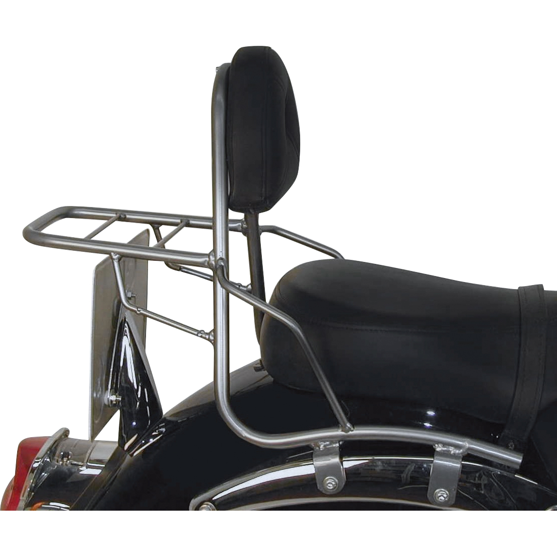 Hepco & Becker Sissybar mit Gepäckträger chrom für Kawasaki VN 1600 Classic - Motorradteile & Ersatzteile - Anbauteile