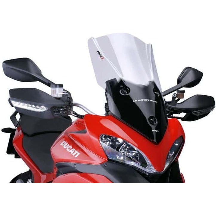 Puig Tourenscheibe Plus getönt für Multistrada 1200 /S 2010-2012 - Motorradteile & Ersatzteile - Verkleidungen & Abdeckungen