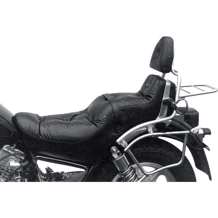 Hepco & Becker Sissybar mit Gepäckträger chrom für VN 750 Vulcan Twin 1986- - Motorradteile & Ersatzteile - Anbauteile