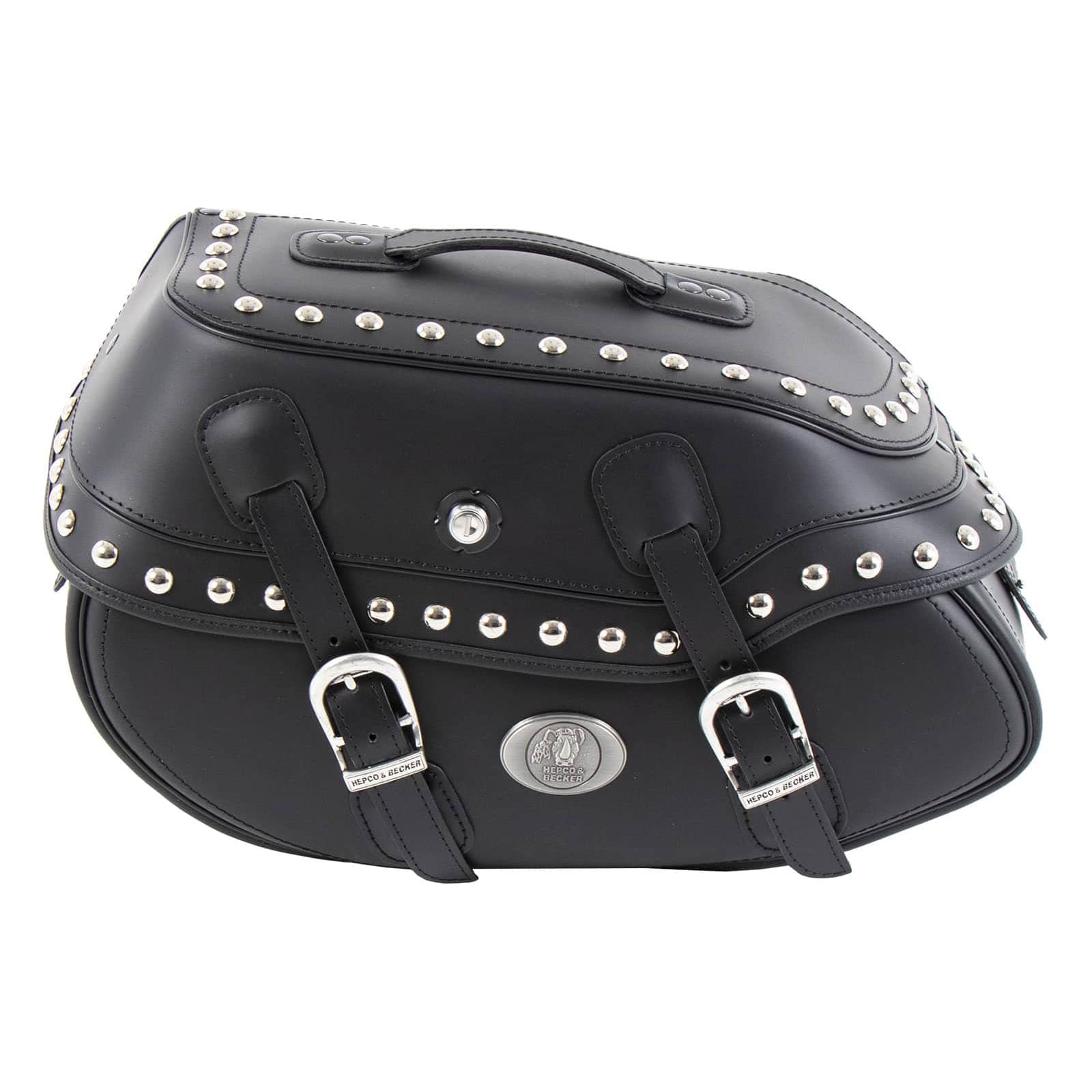 Hepco & Becker Ledersatteltasche Buffalo Big Custom für C-Bow links 27 Lite - Motorradzubehör - Motorradgepäck