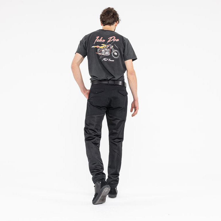 John Doe-Aero Mesh Textilhose schwarz 32/34-0000846005001253
